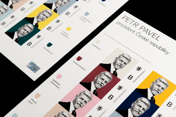 grafické zpracování oficiálních portrétů a poštovních známek pro prezidenta Petra Pavla (spolupráce: kreativní tým prezidenta Petra Pavla)