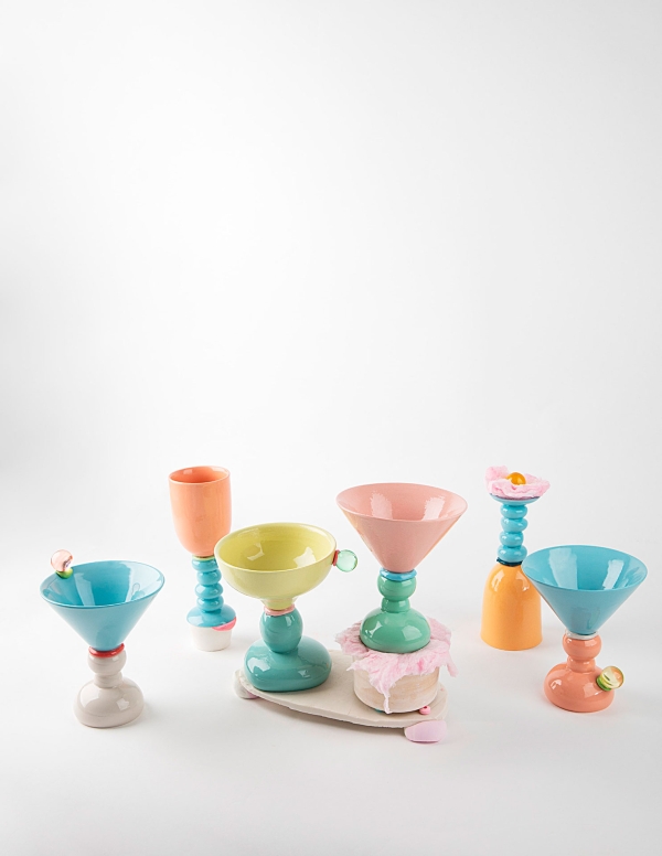 kolekce koktejlových pohárů Čin-čin