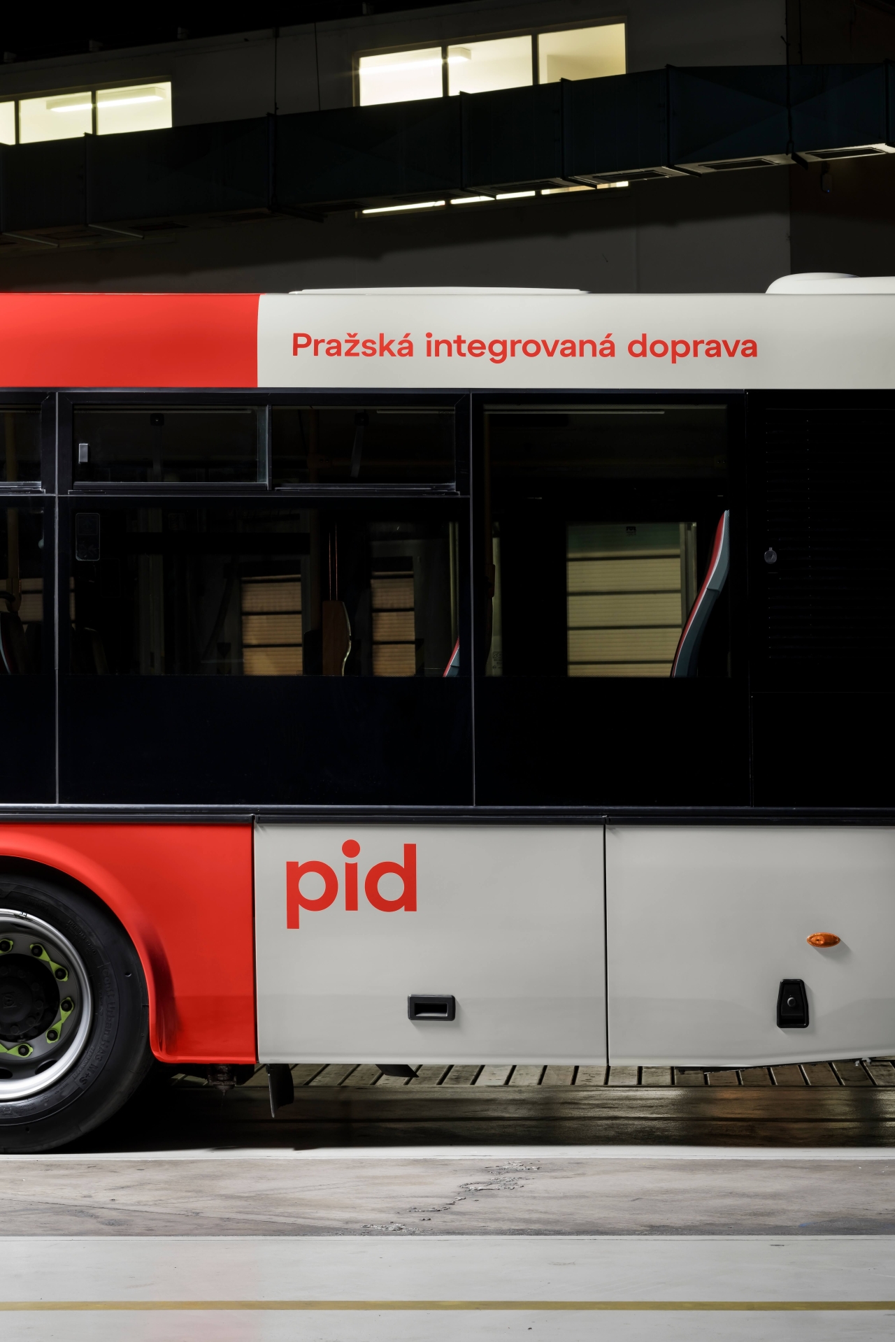 visual style for Prague Integrated Transport