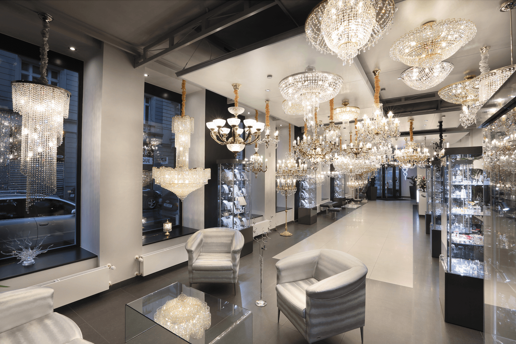 opening of a company showroom