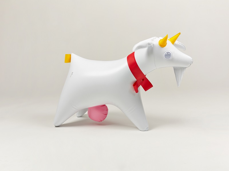 collection of inflatable toys (Anna and Jerry Kozovi, Jan Čapek, Zuzana Lednická)