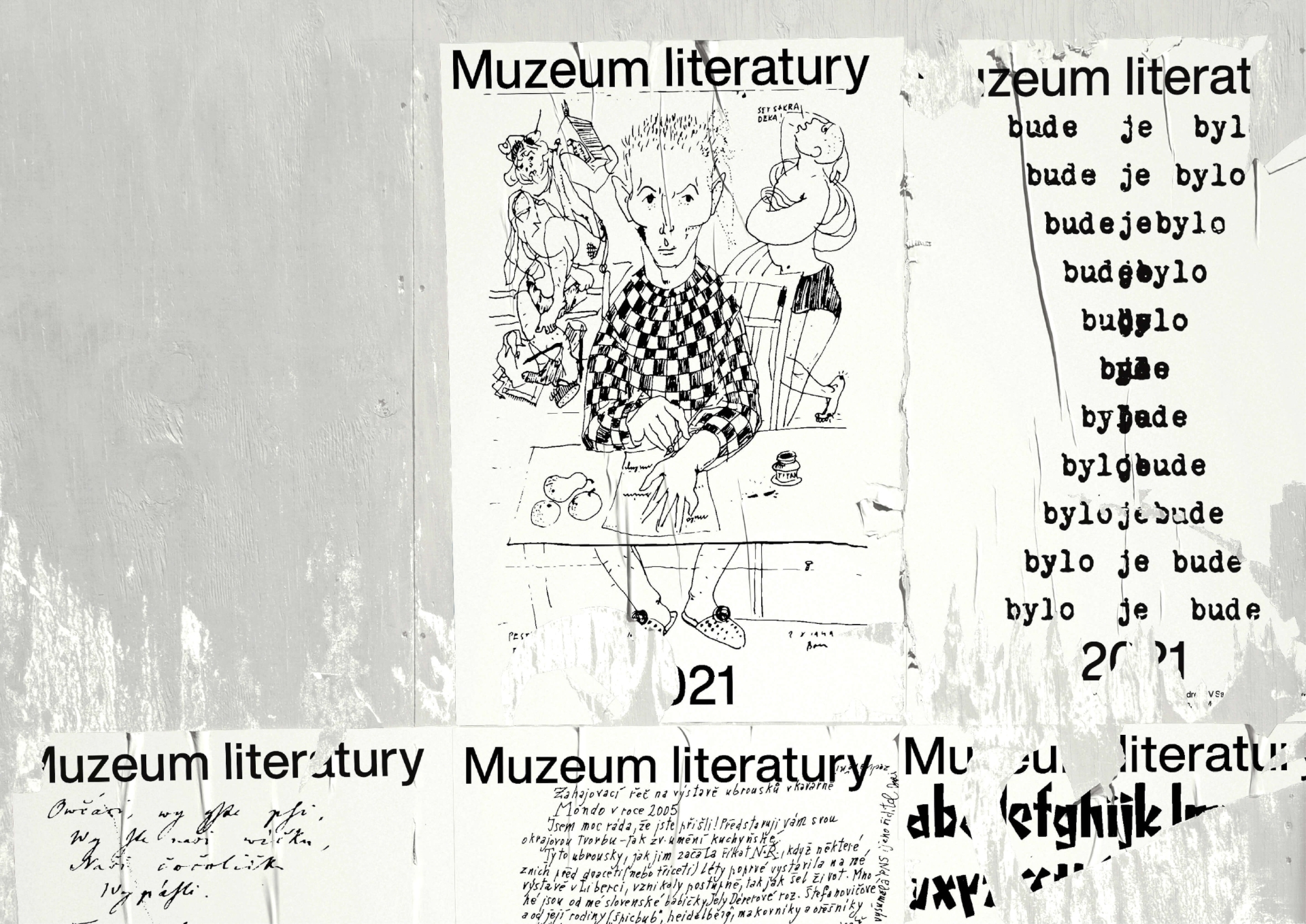 visual identity for the Museum of Literature
