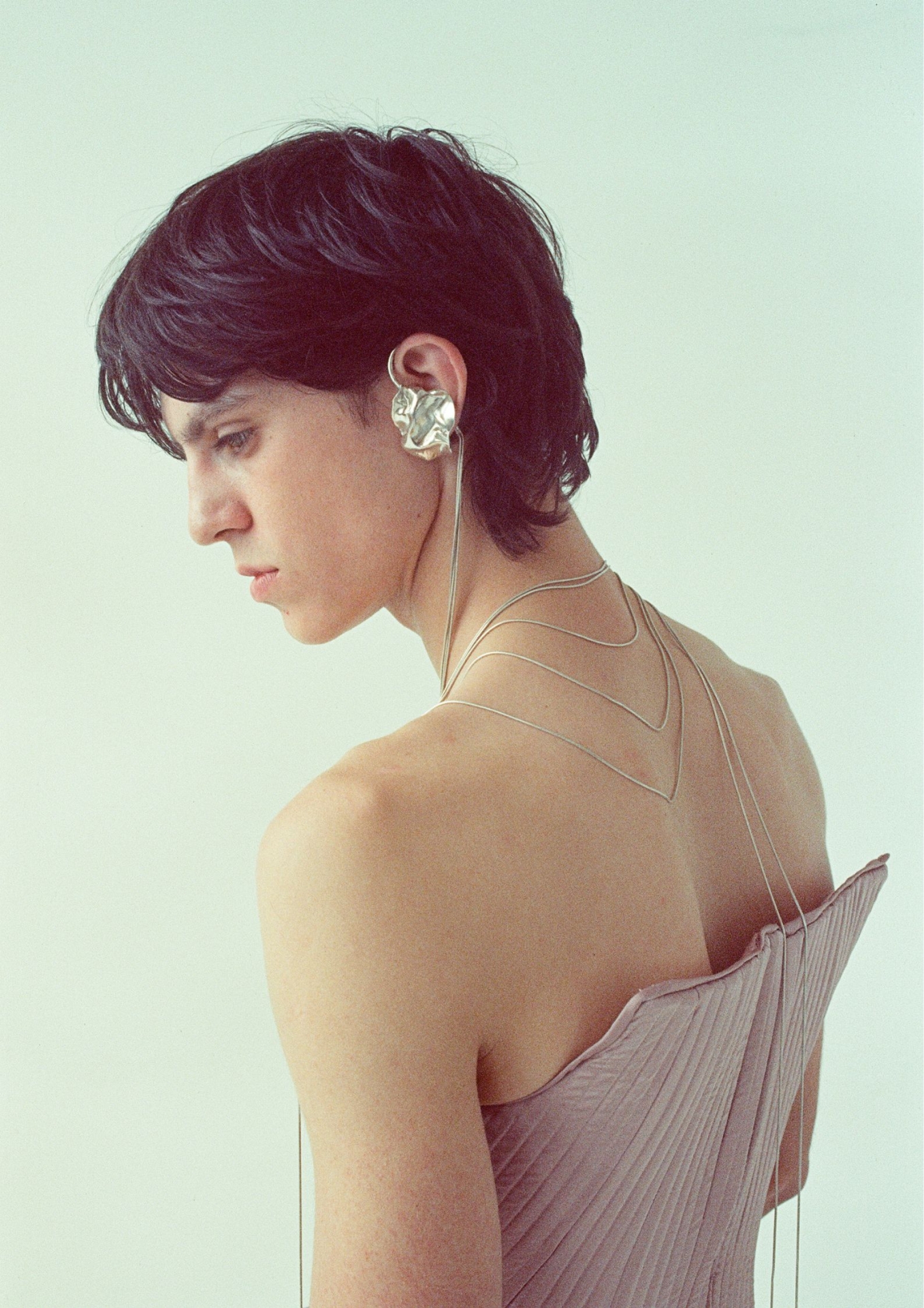 Tender Tendrils collection and Drape jewelry for Tomáš Němec’s cruise24 collection