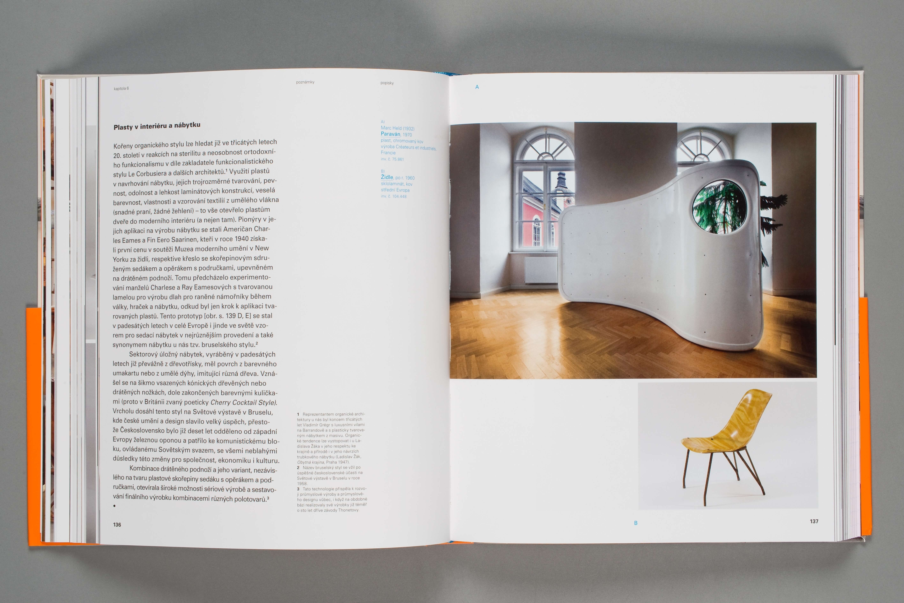 publications and graphic projects (UPM Prague) and labels for Bernard