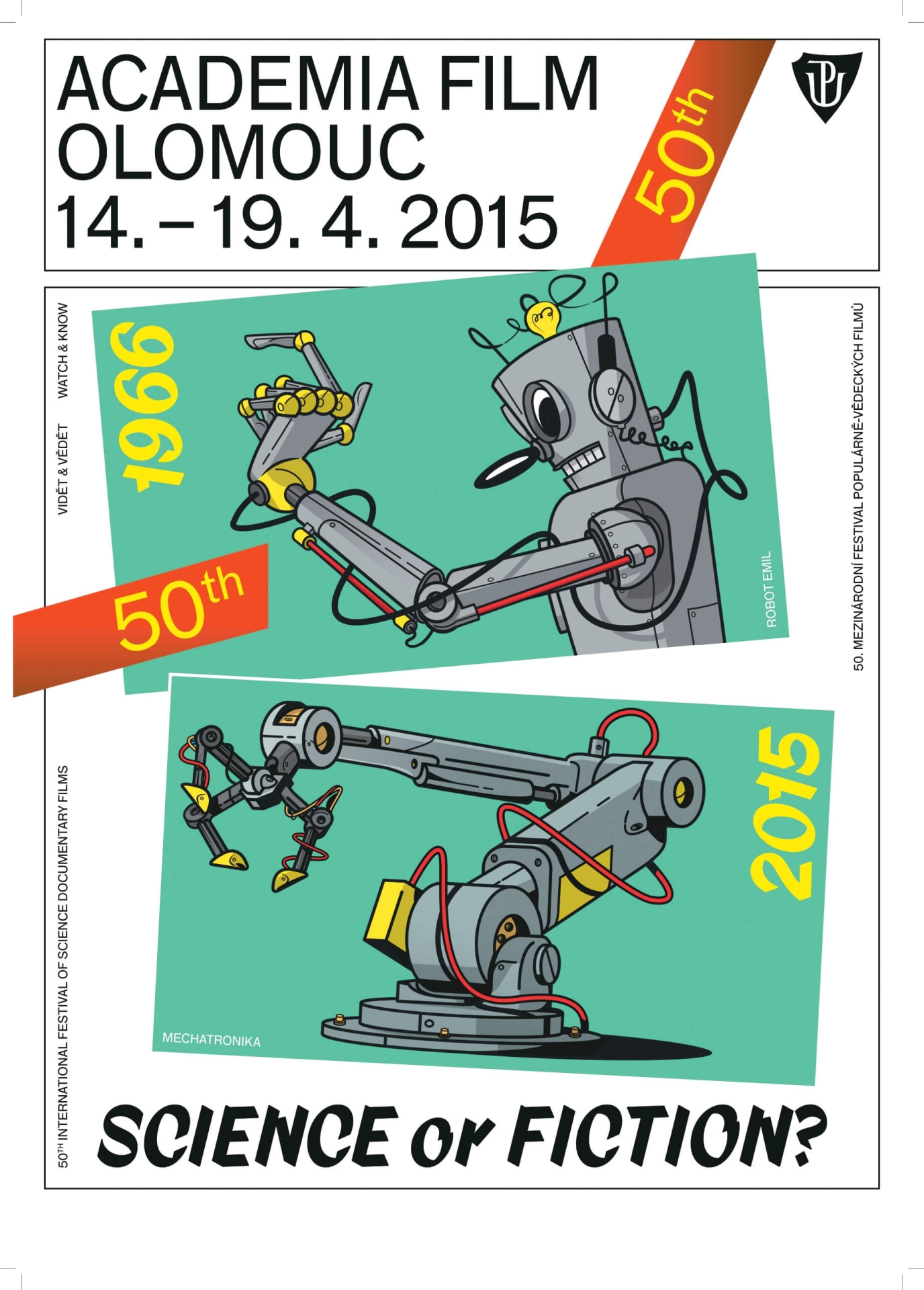 visual identity for Academia Film Olomouc 2015