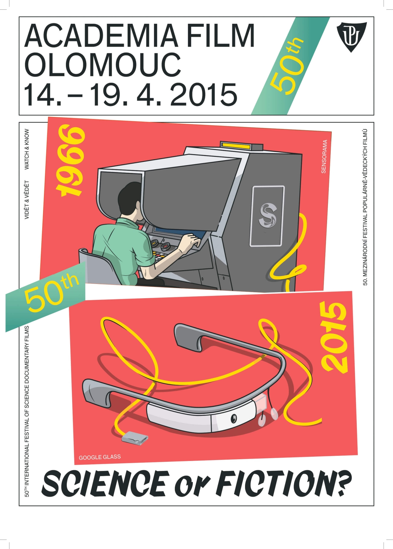 visual identity for Academia Film Olomouc 2015