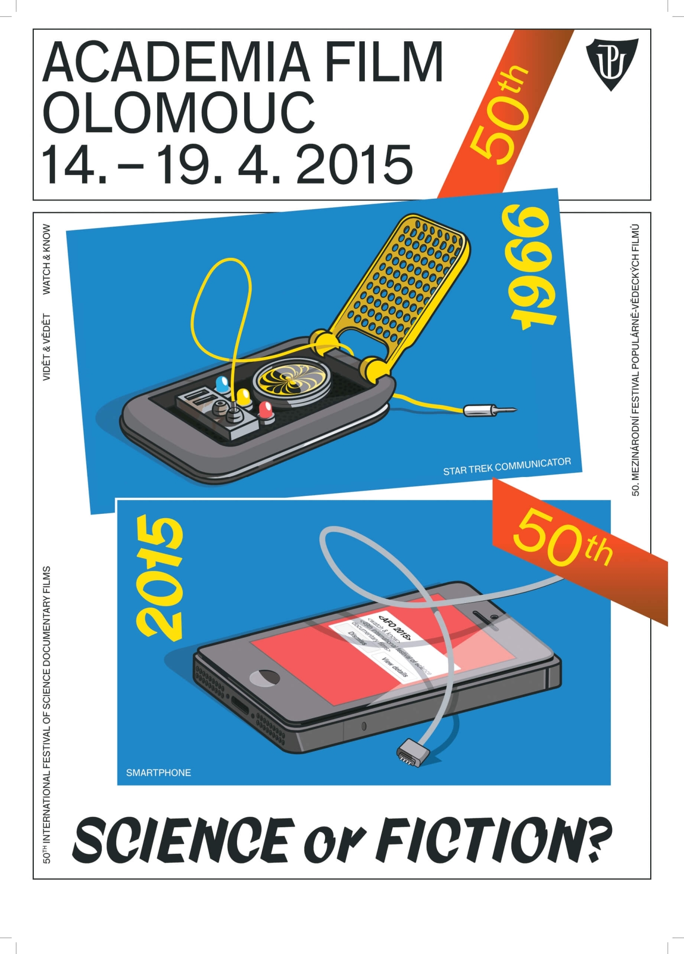 visual identity for Academia Film Olomouc 2015
