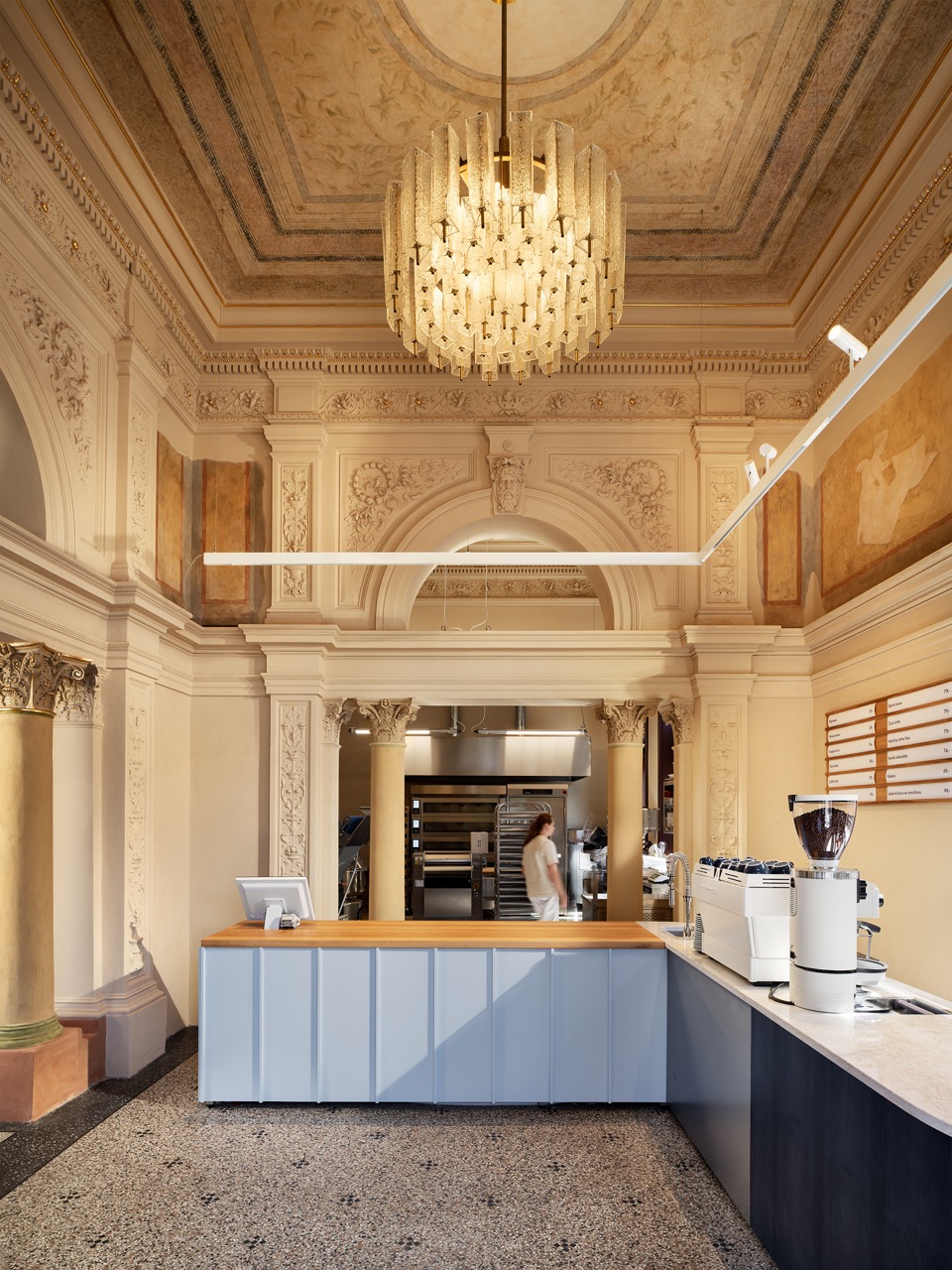 interiér pro Antonínovo pekařství