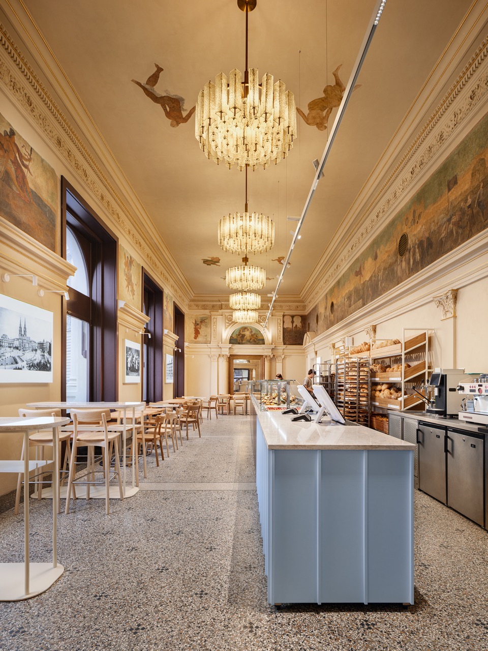 interiér pro Antonínovo pekařství