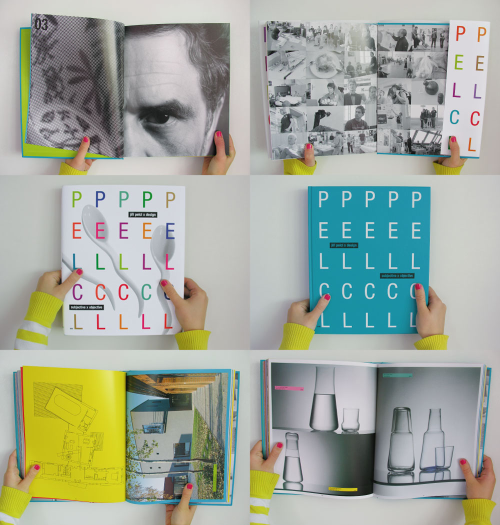 visual style and book for Subjective x Objective – Jiří Pelcl