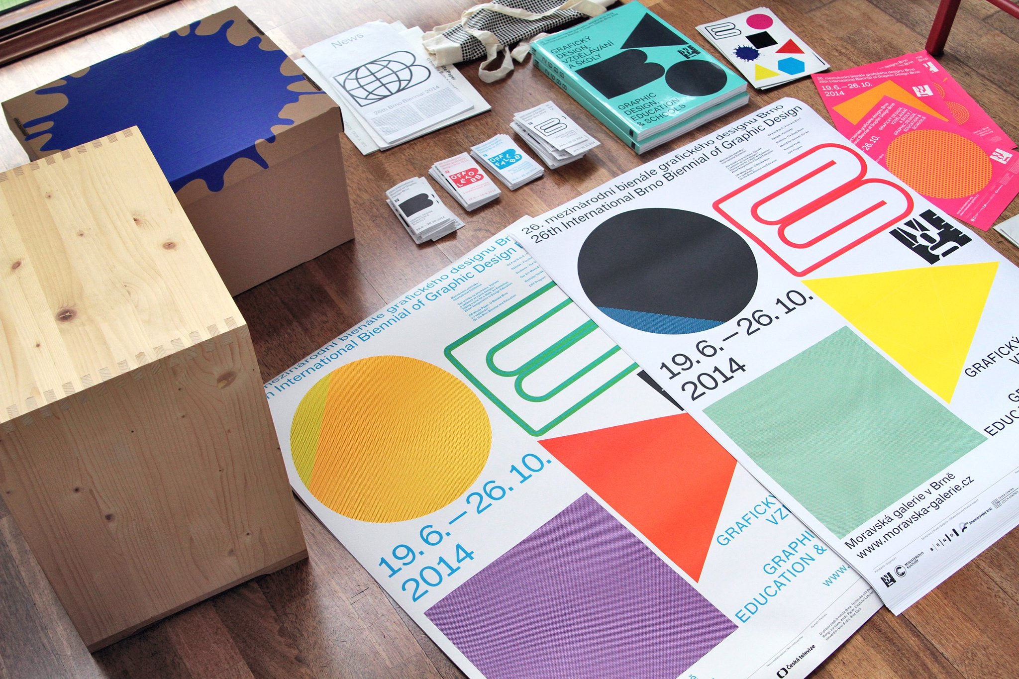 concept and visual style for the 26th Brno International Biennial of Graphic Design