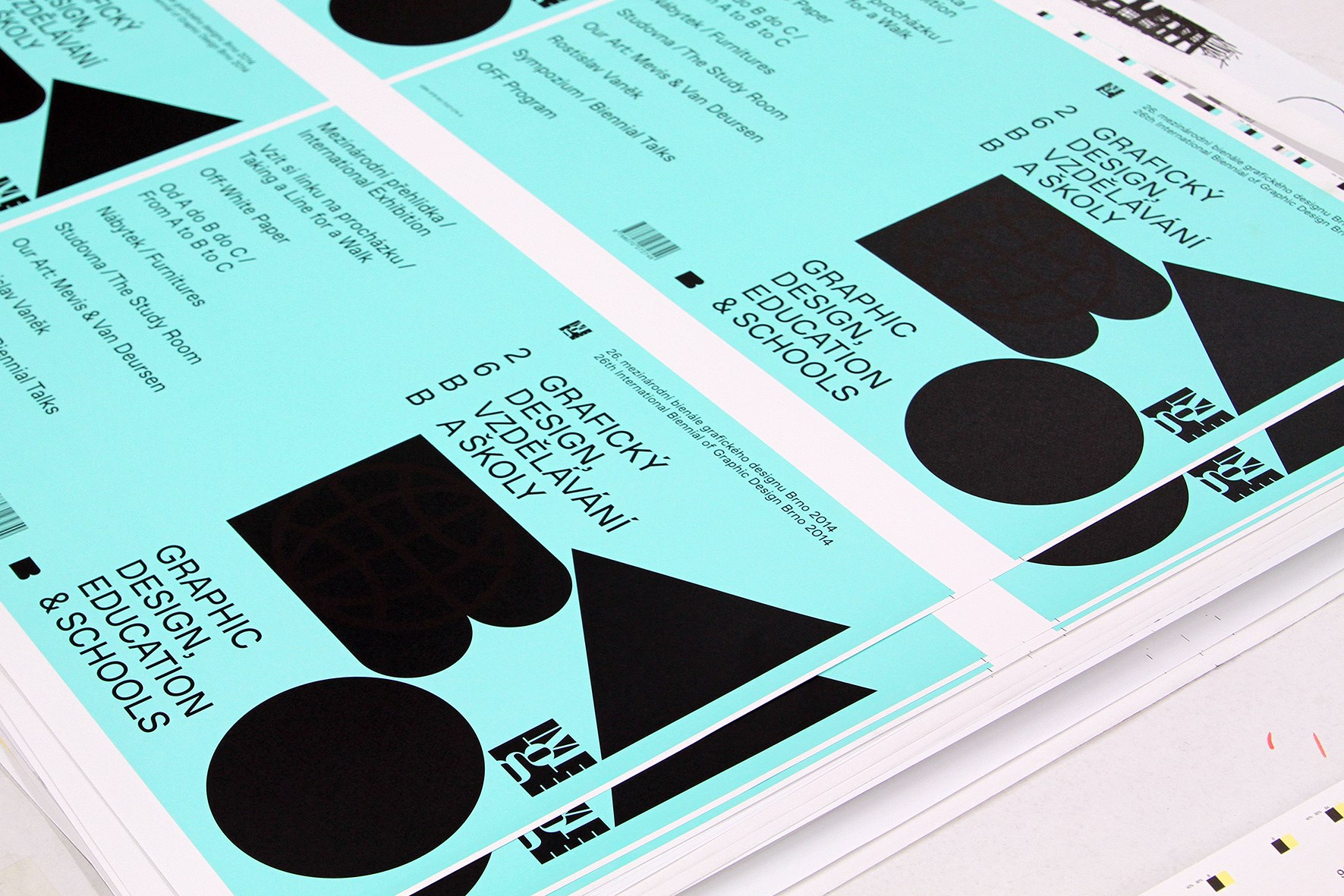 concept and visual style for the 26th Brno International Biennial of Graphic Design