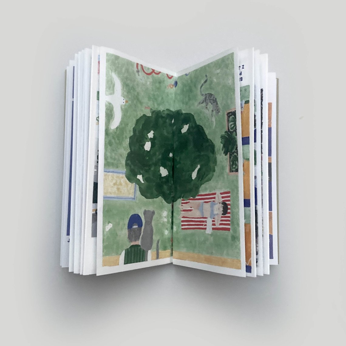 ilustrace knihy Bezový keř (Tereza Horváthová, Baobab)