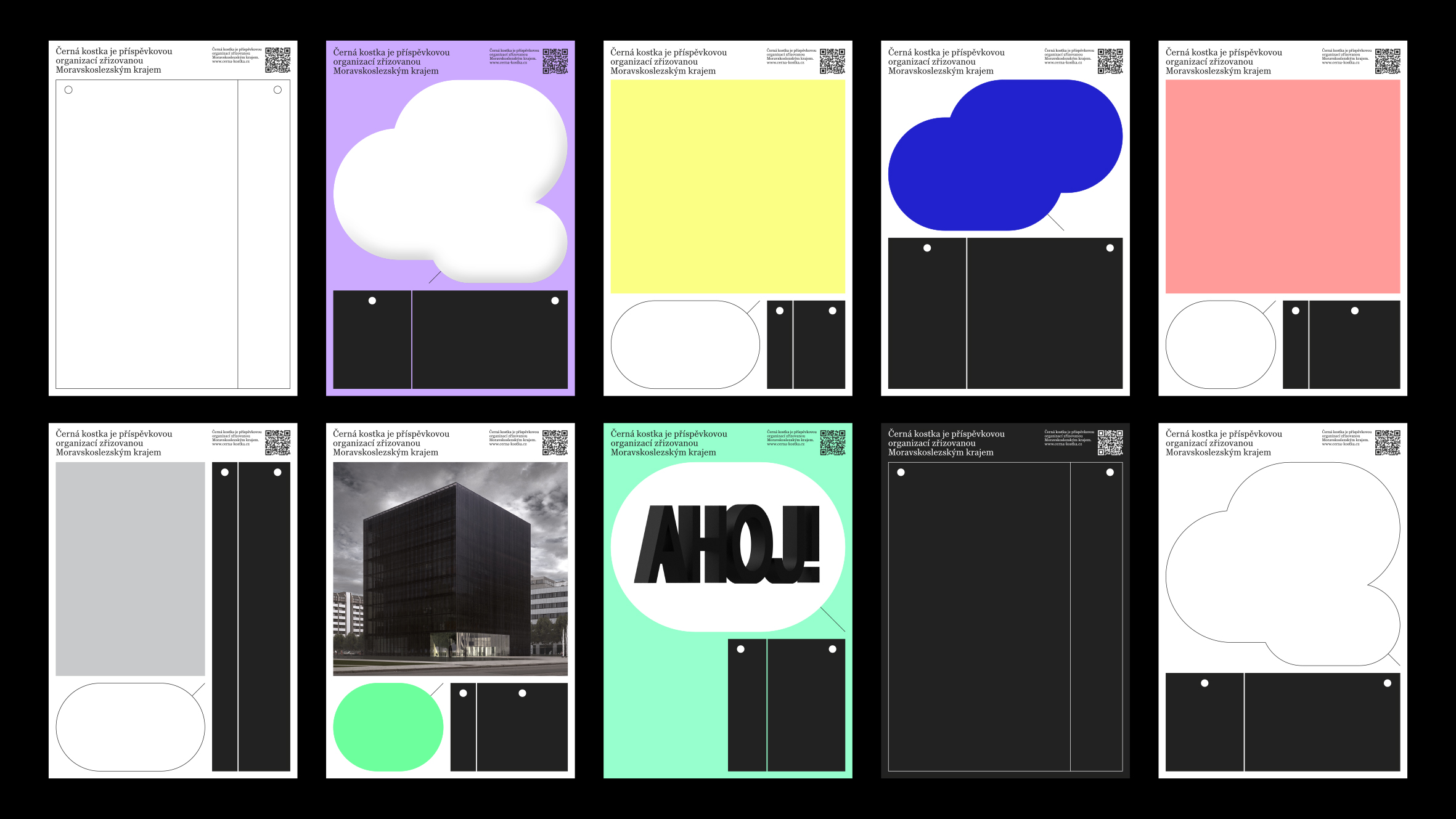 visual identity for Black Cube