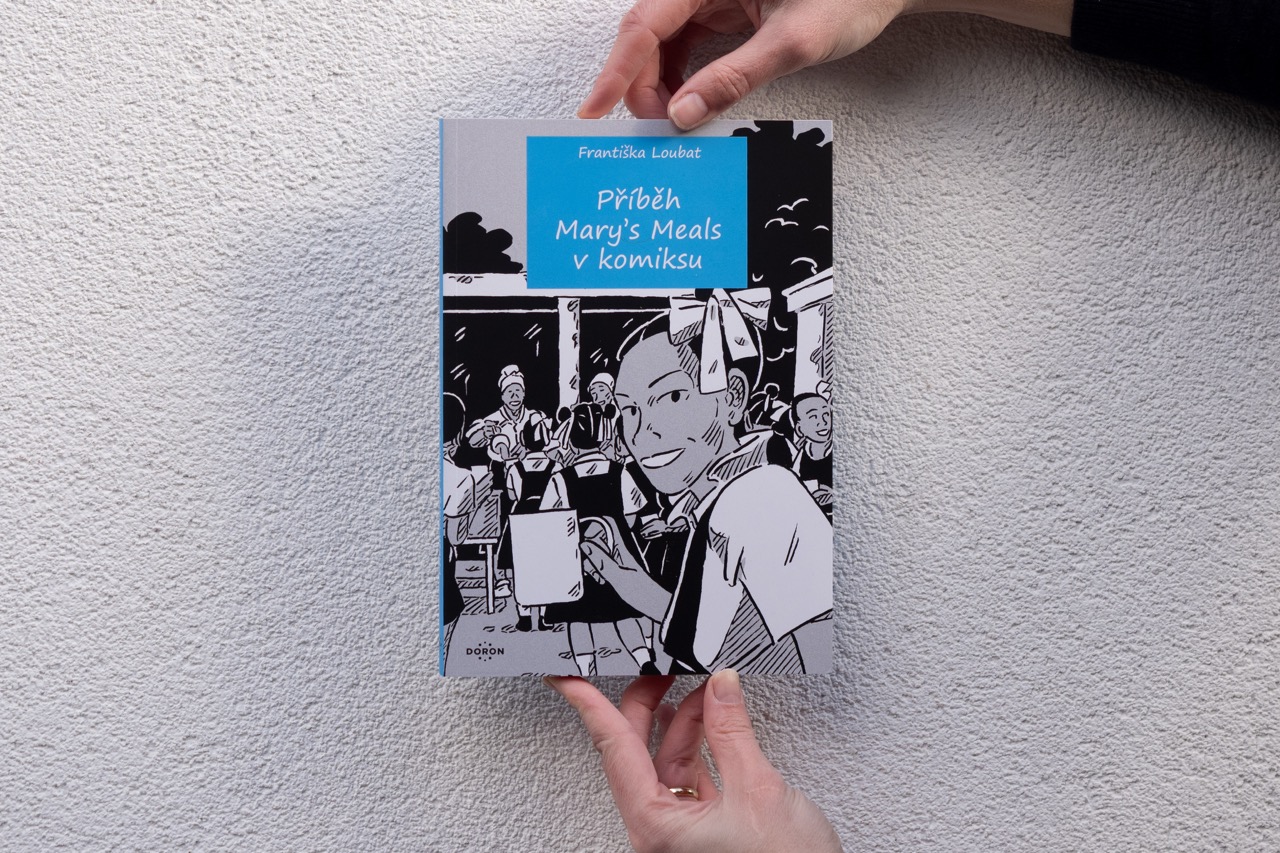 illustrations for the book Felikracie (H. Lenoir, Baobab) and her original book Příběh Mary’s Meals v komiksu (Doron)