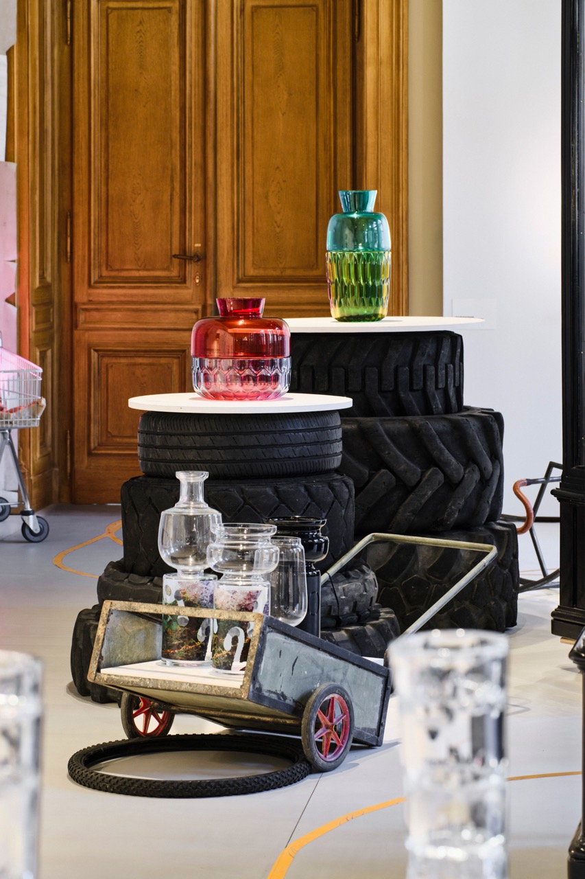 architektura výstavy Qubus: The Beautiful Beast / Boj s krásou (Uměleckoprůmyslové museum v Praze)