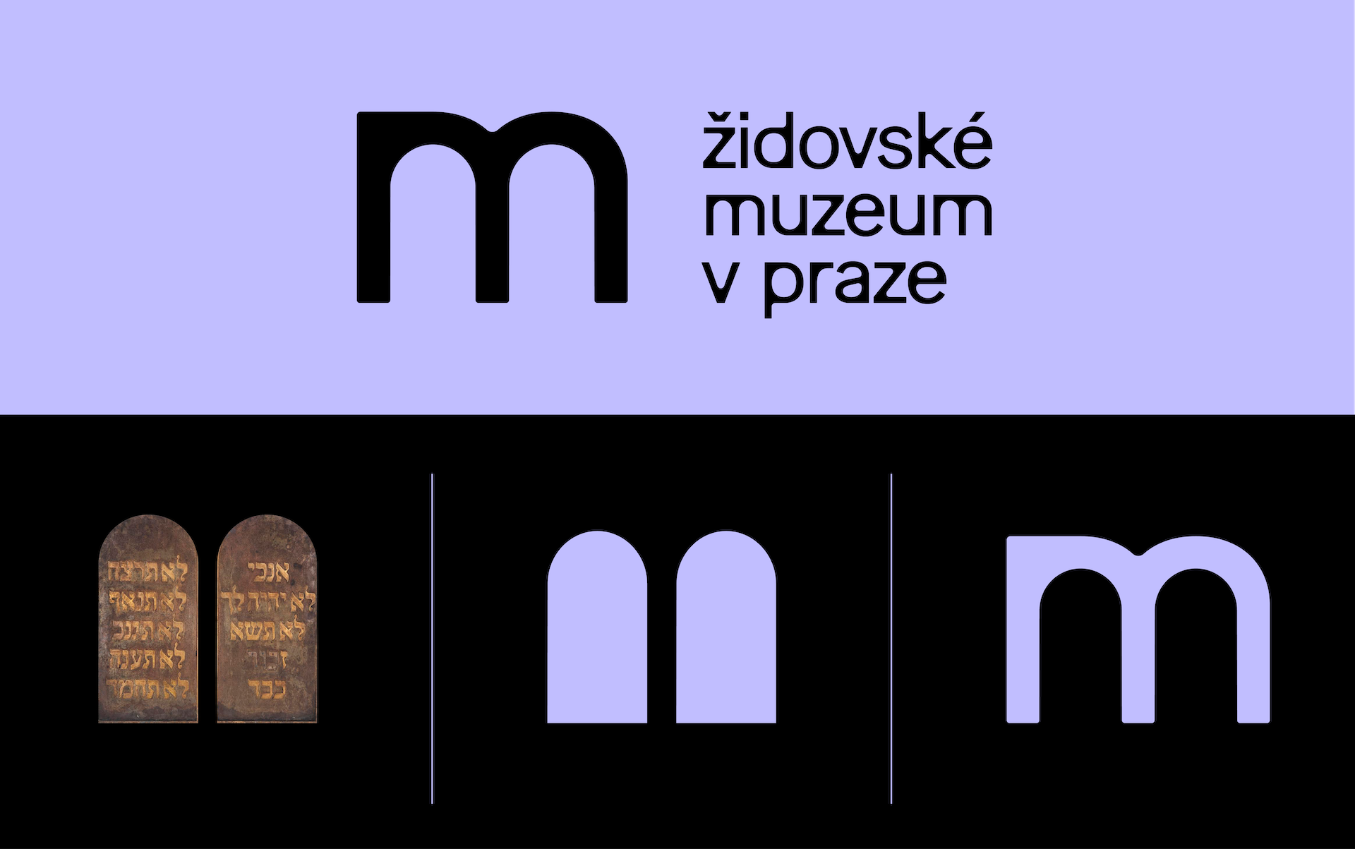 vizuální identita pro Židovské muzeum v Praze