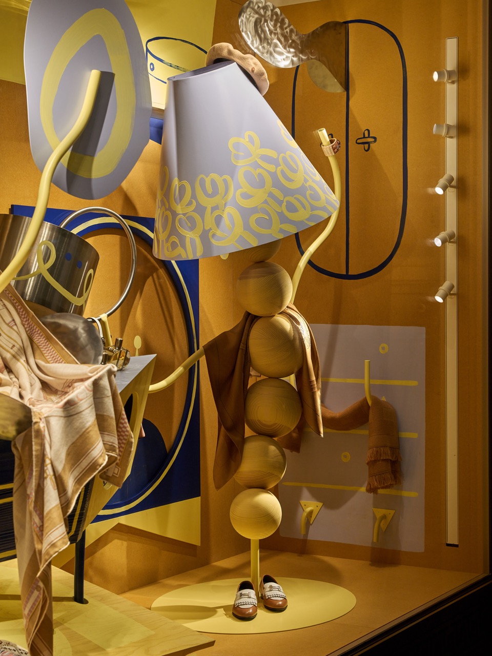 window design for Hermès (in collaboration with Patrik Antczak)