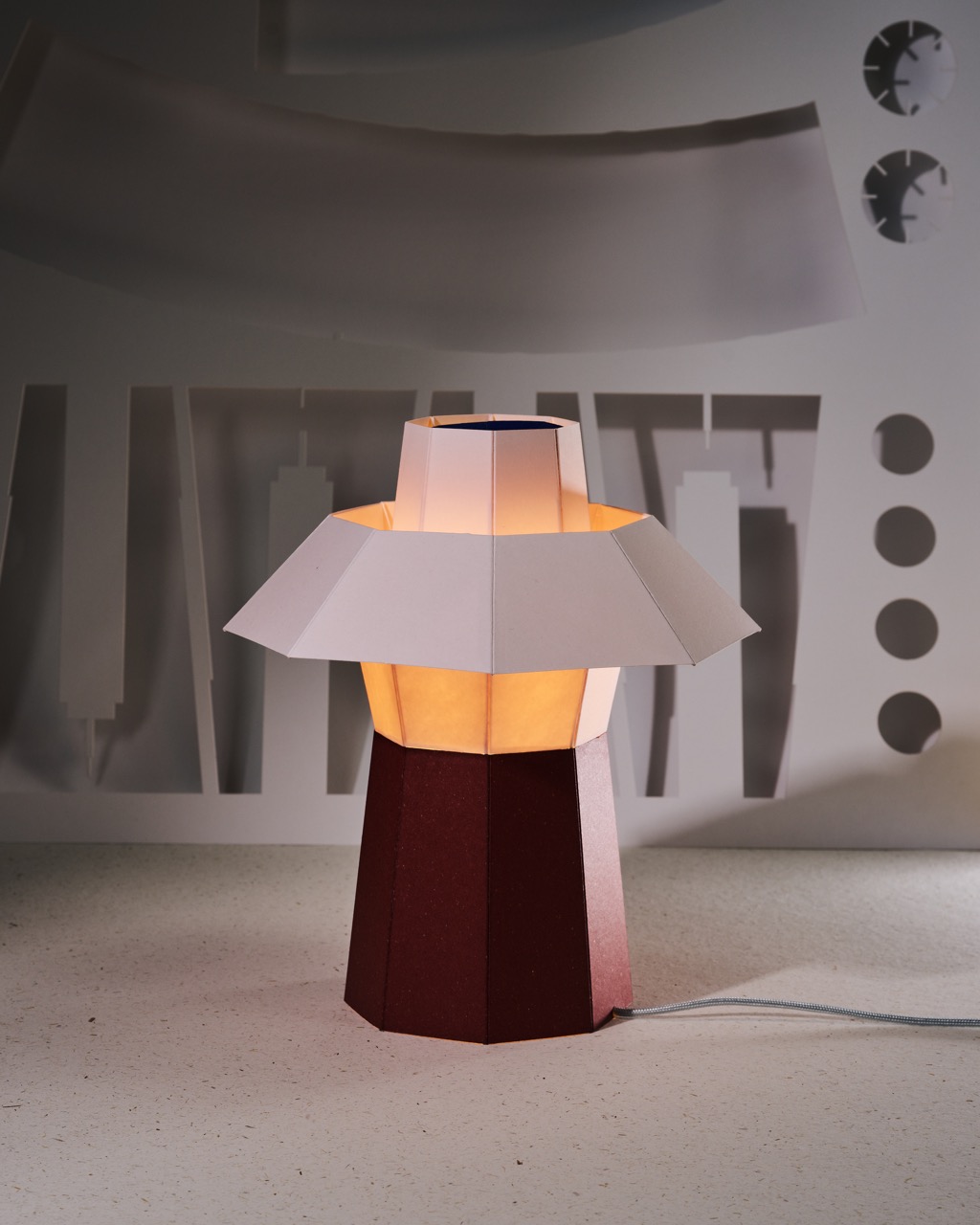 B1 LAMPS collection of paper lightings (Jiří Krejčiřík)