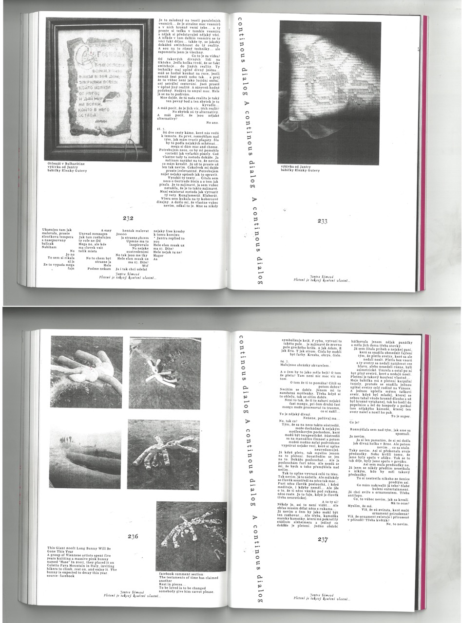 A Subterranean Guide to the Underworld of D.I.Y. Crafts: a Research on Embroidery, a Pixel Saga, a Grid Mystique & Interviews