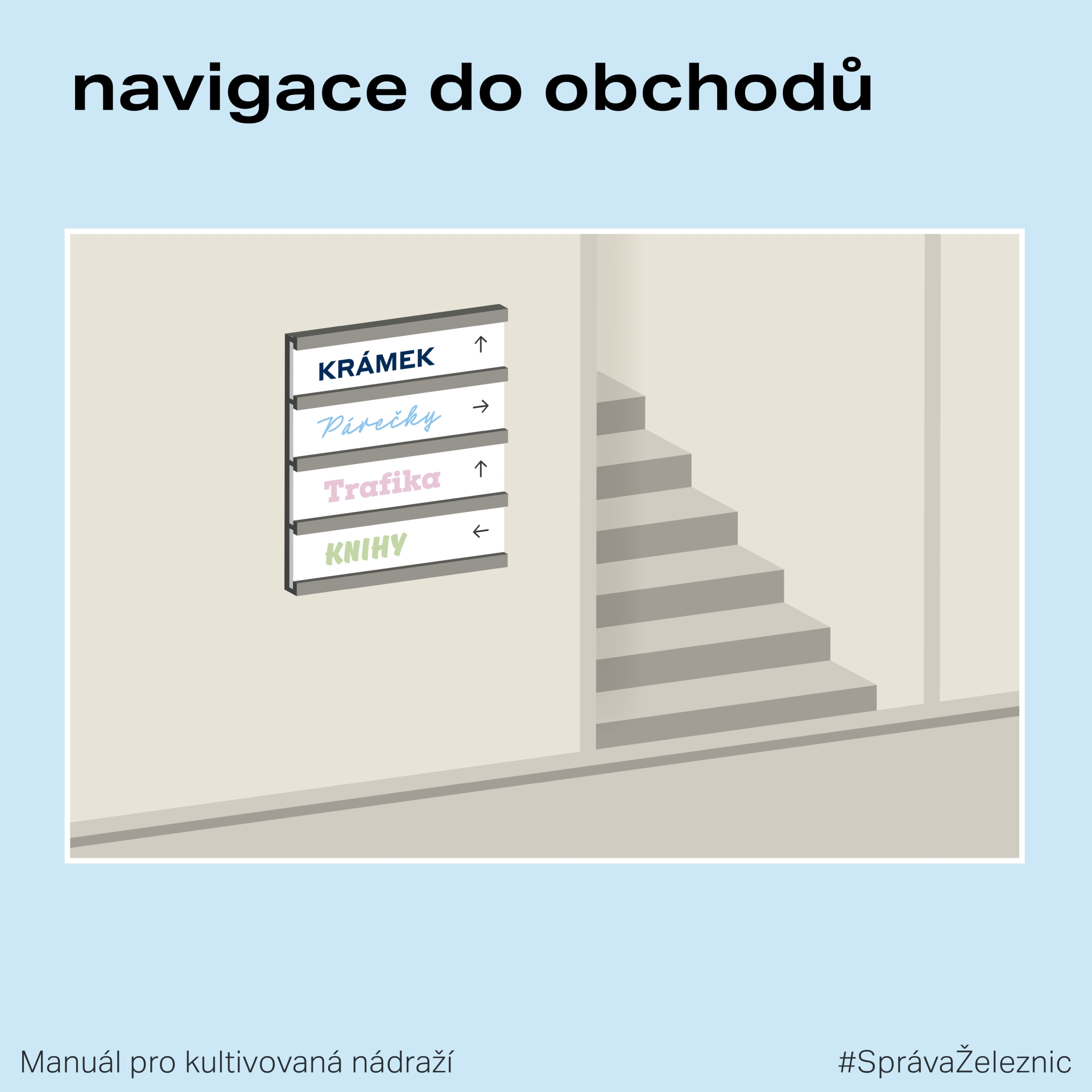 Manuál pro kultivovaná nádraží (Správa železnic)