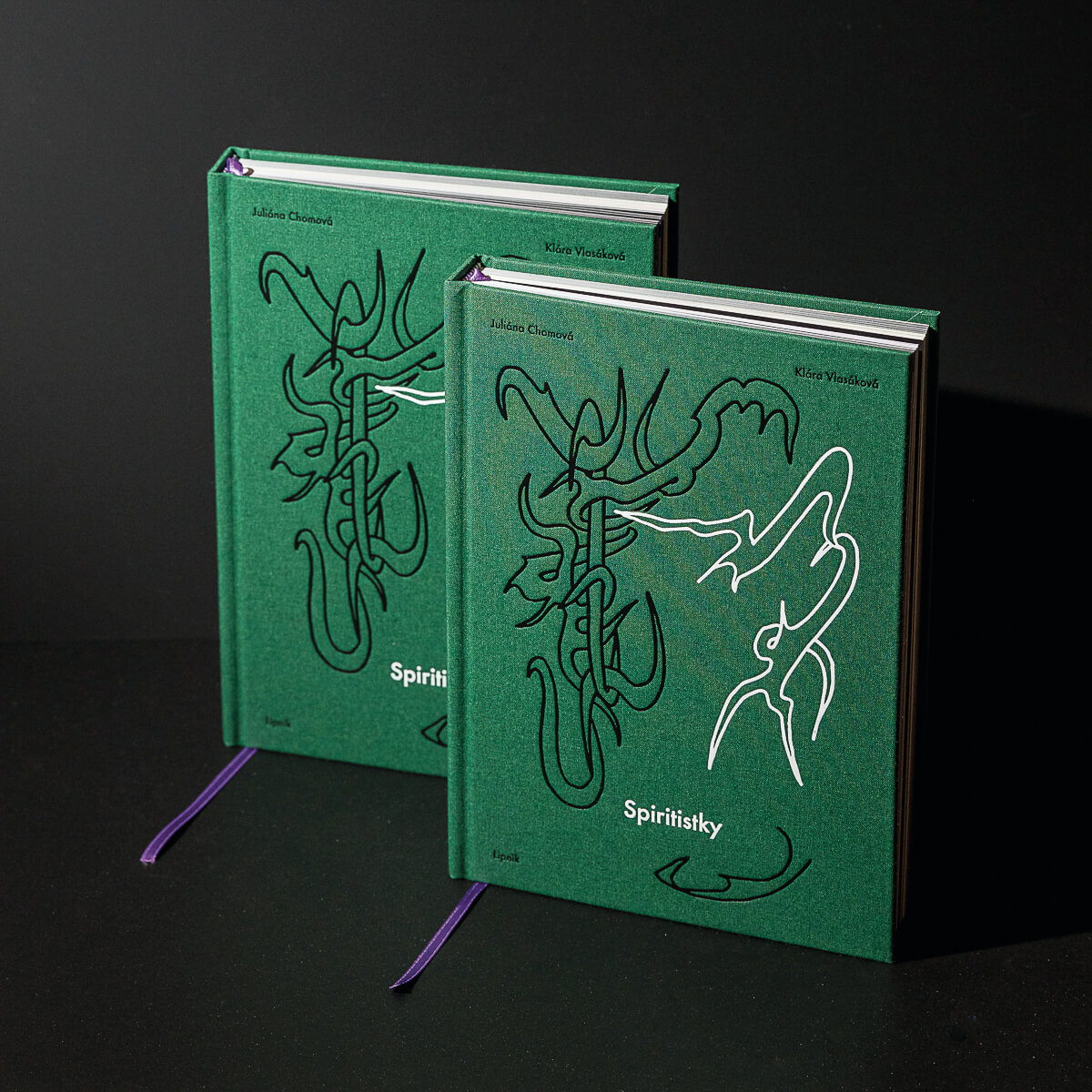 illustrations for the book Spiritistky (Klára Vlasáková, Lipnik)