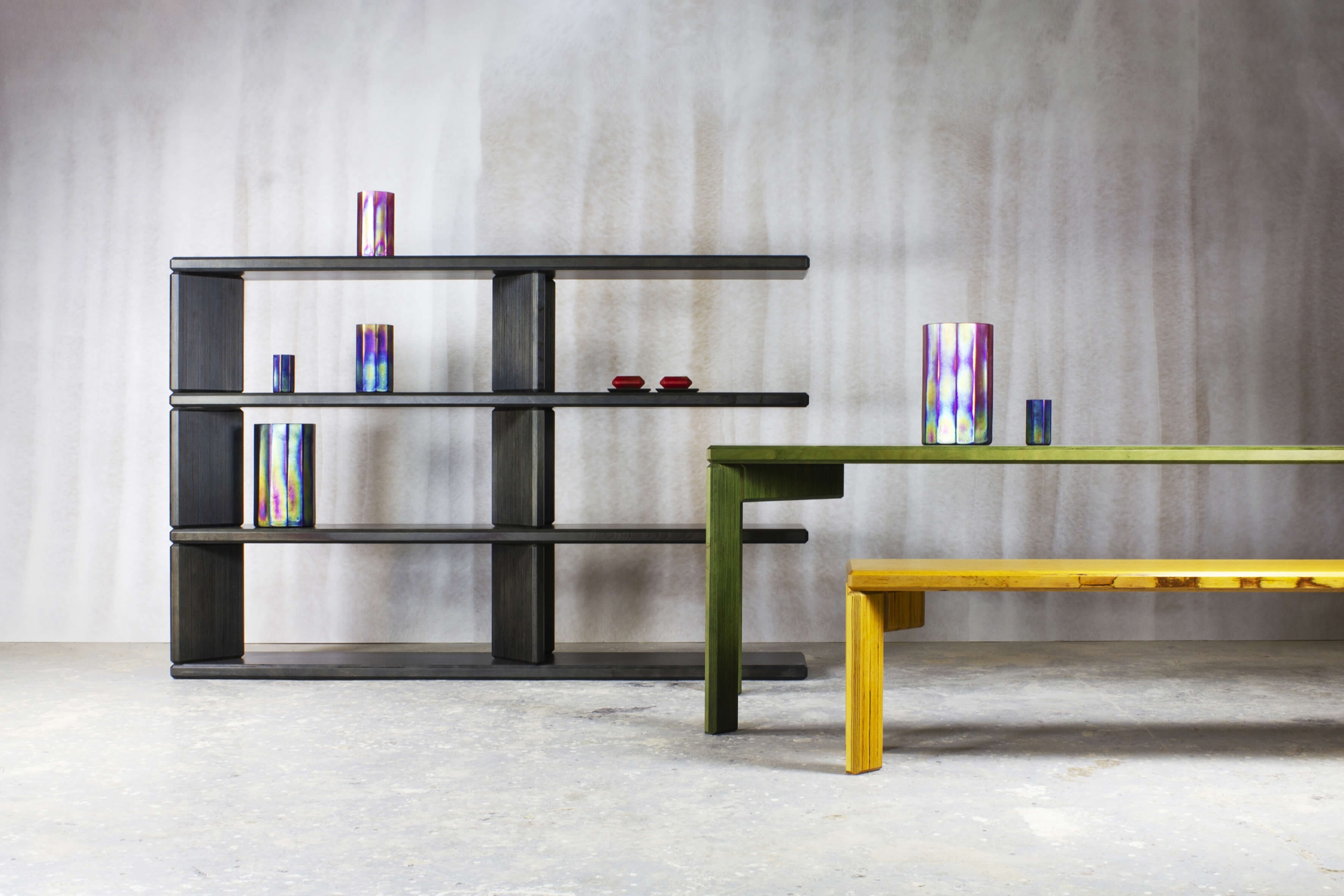 Book collection of furniture, Nueevo vases