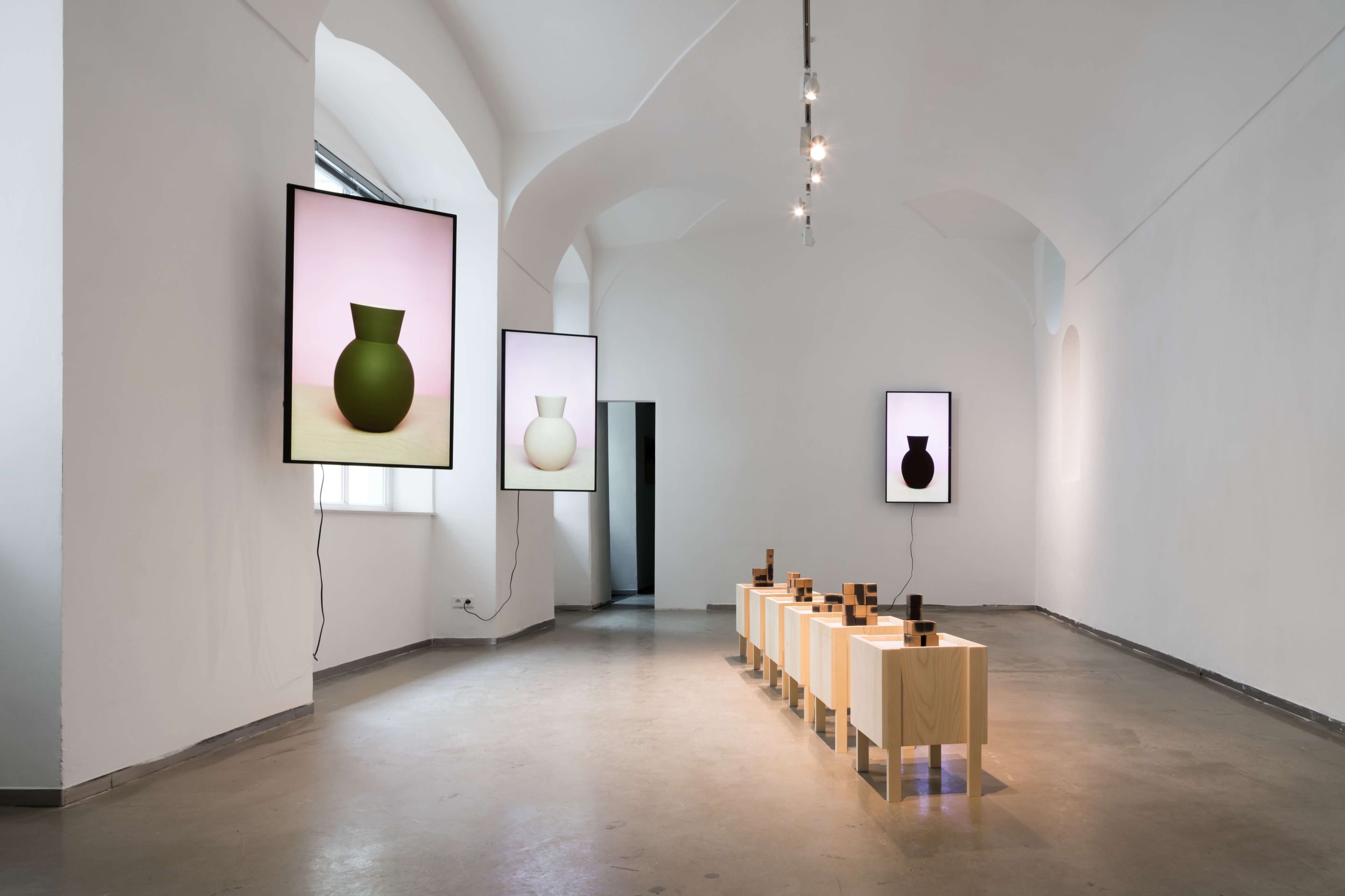 Islas Fortunate collection of thin-walled mugs (Rudolf Kampf), objects for the Touch exhibition (Gallery Kvalitář)