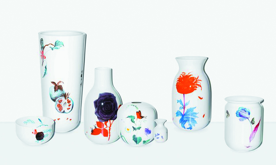 Naše květena collection of vases (Křehký)