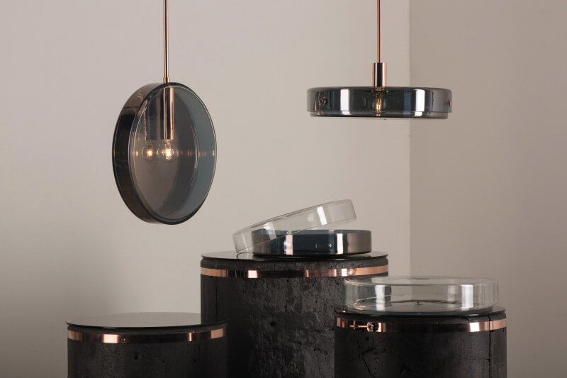 Petri Dish collection (Kavalierglass), Deep Café project (dupont) and Bandasky lightings