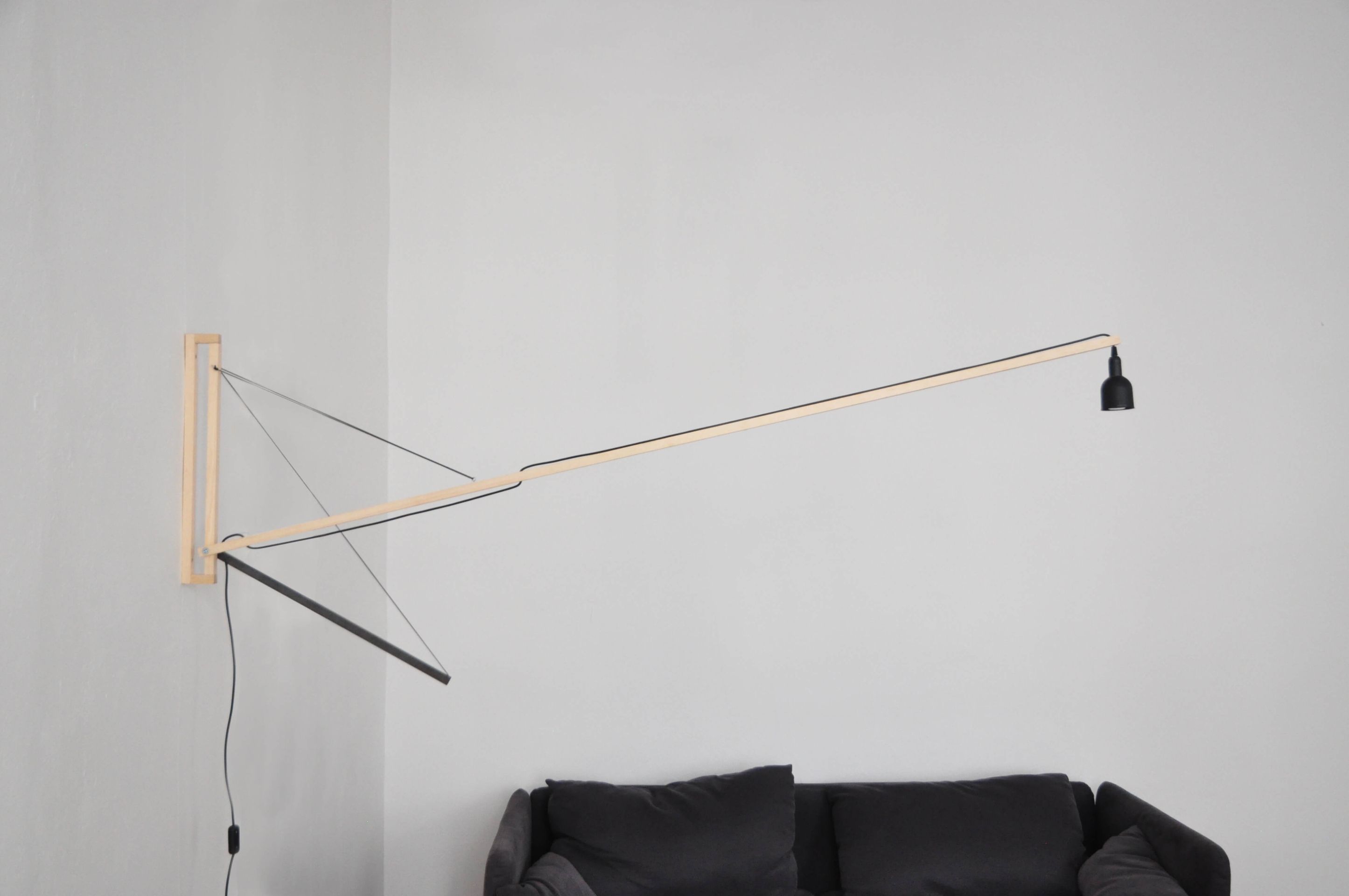 Lift and Tension lighting and Balance DIY project (Hornbach), Capsule lighting (Lucis), Roletta cabinet (Futuro)
