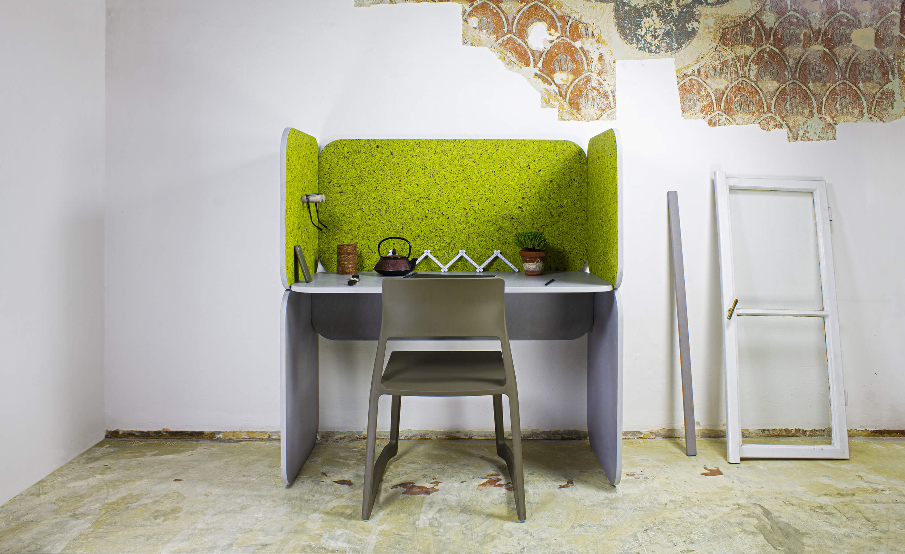 Sileencio collection of furniture and Myceelium accessories