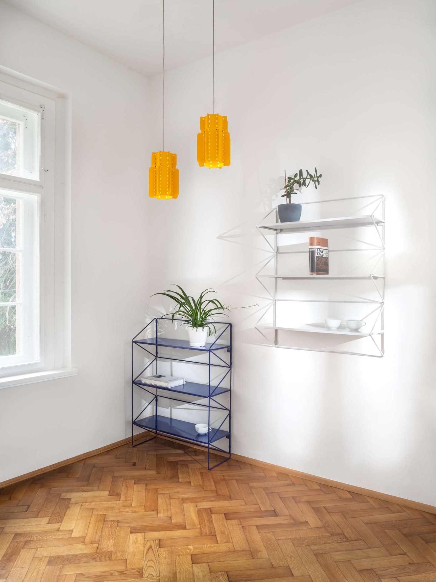 collection of metal furniture and lighting (Fleysen)
