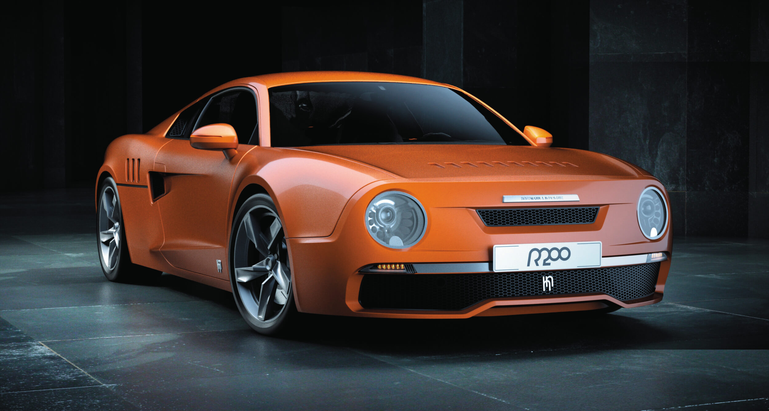 Prototype of the Erko R2 sports coupé (Audi)