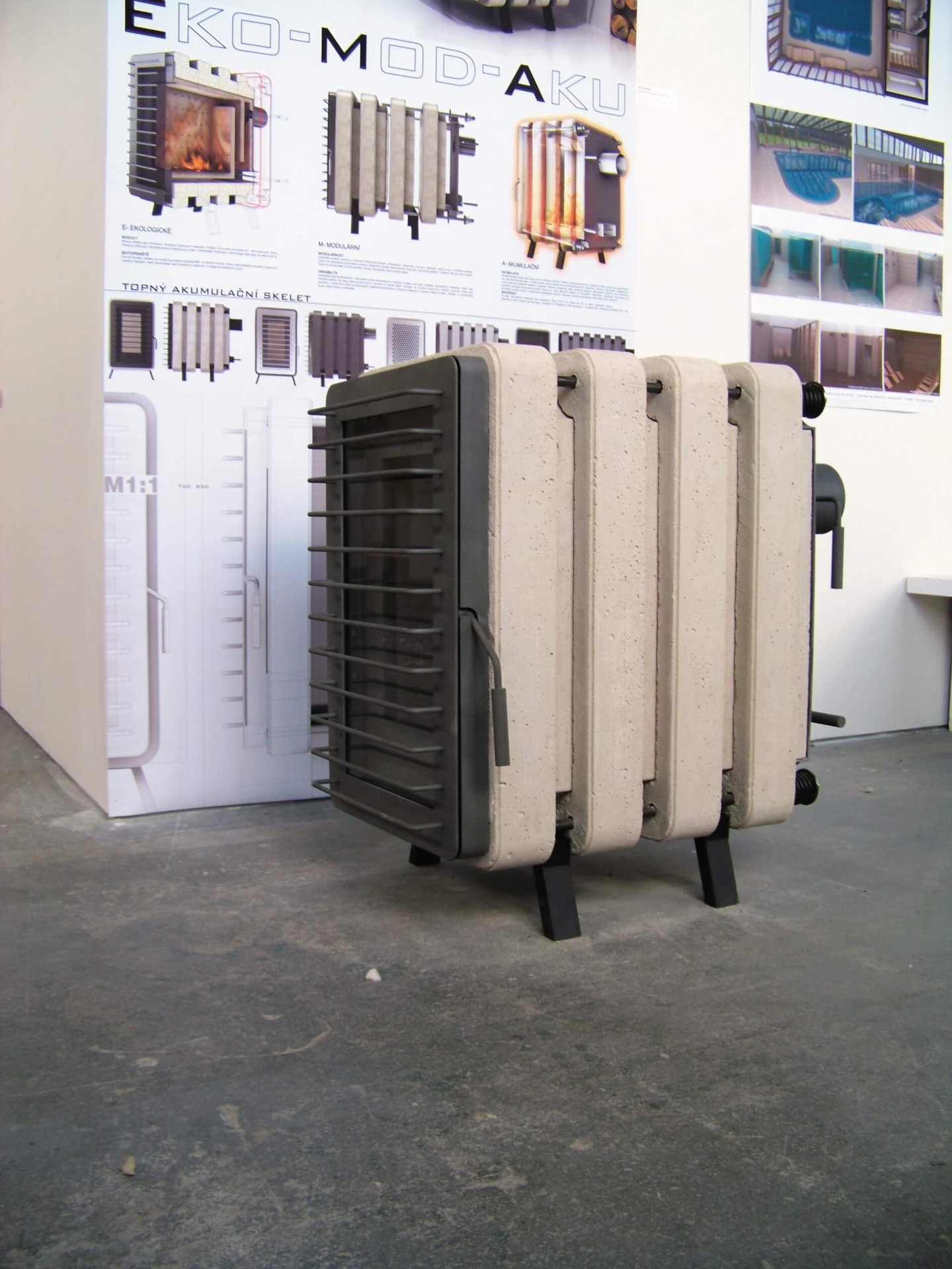 E-M-A heating accumulation skeleton (vuk objekt)