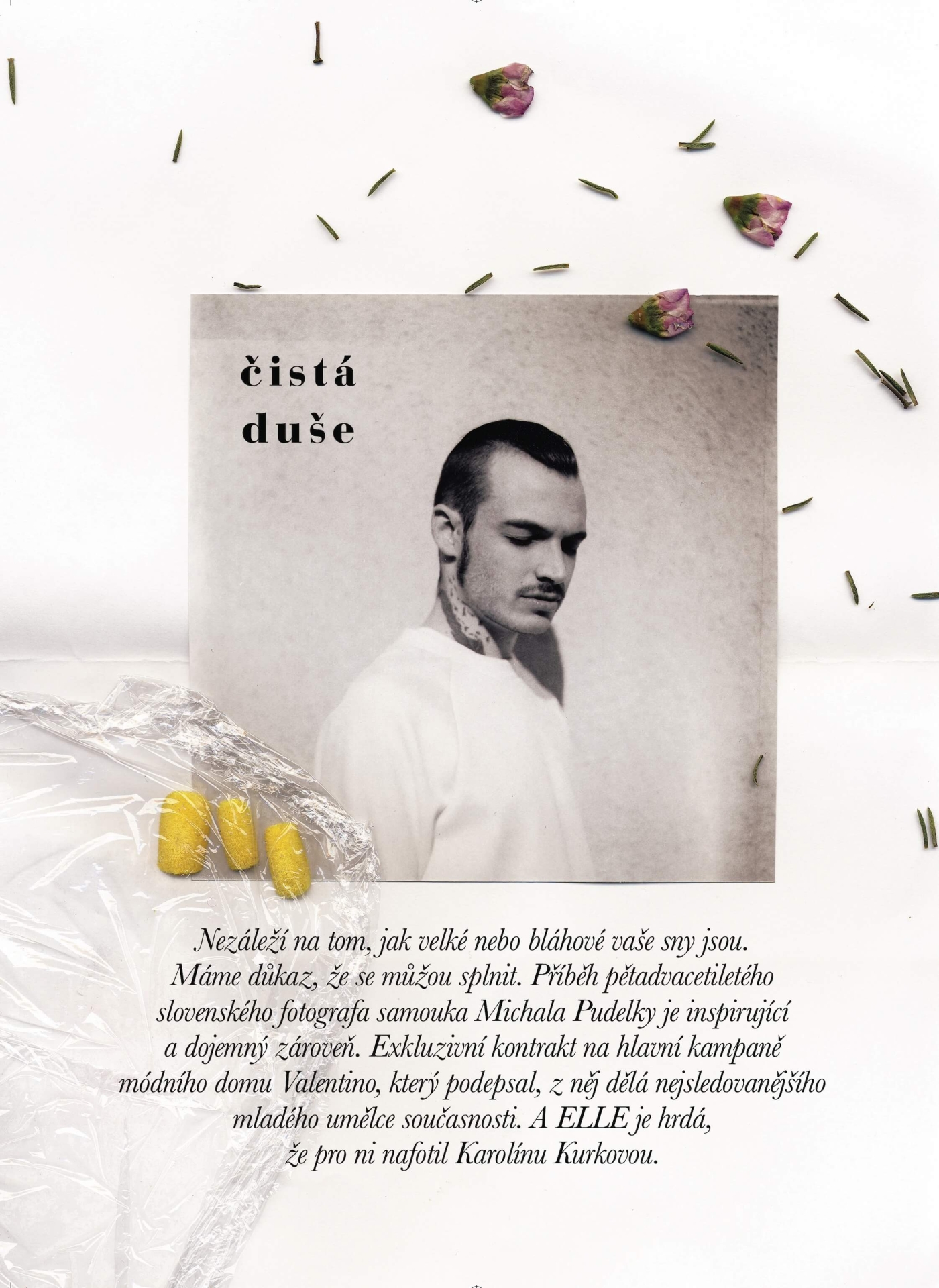 fotografie charitativního projektu Rainbow for Ivanka pro ELLE