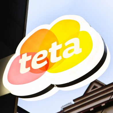 visual style of the exhibition Radek Kratina 1928–1999 (Prague City Gallery) and visual style for Teta drug store