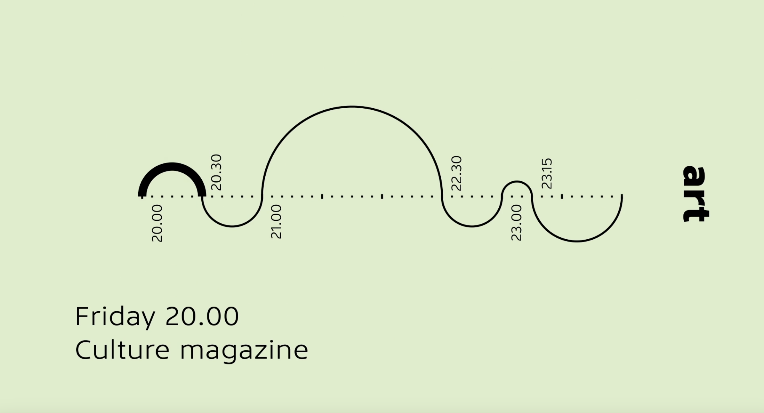 visual style for ČT art channel