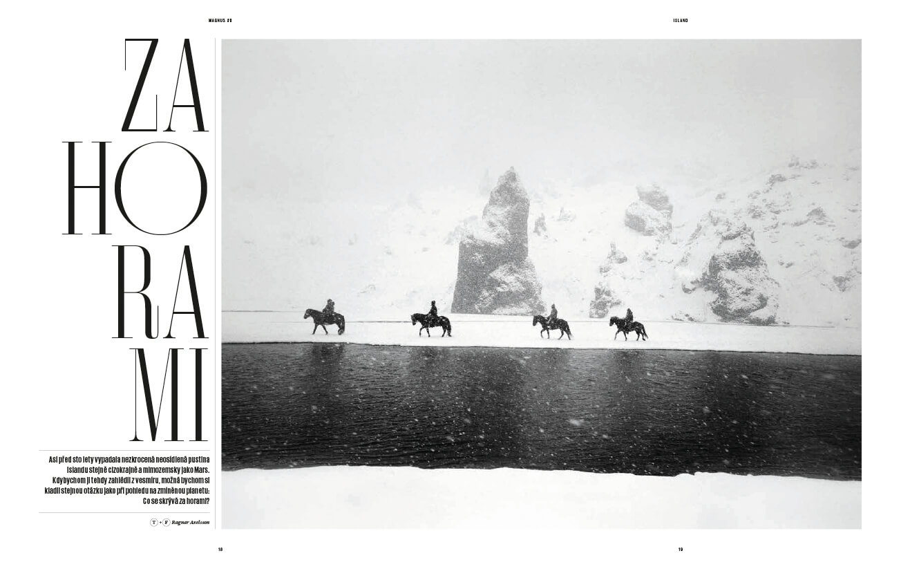 graphic identity for the Newsweek and Magnus magazines