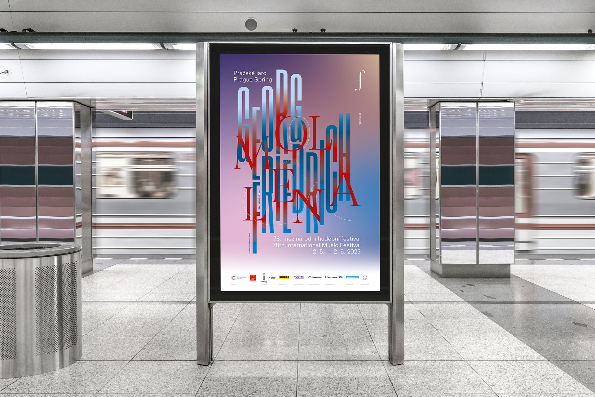 visual style for the 78th Prague Spring International Music Festival