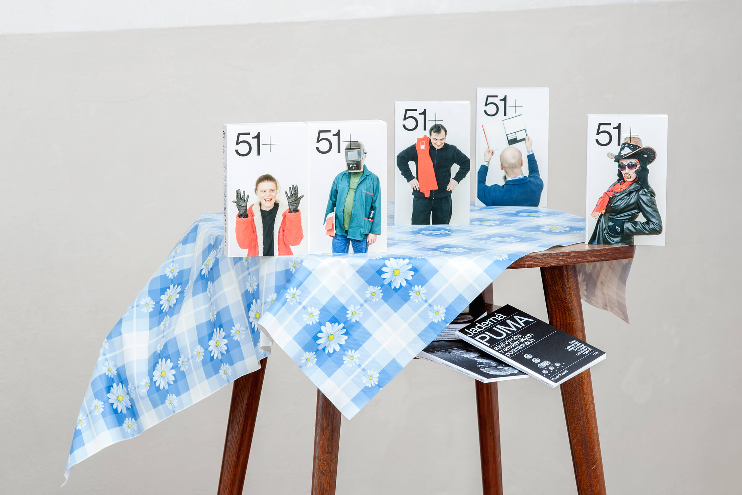 conception and visual style for The Most Beautiful Czech Books, Jaderná puma a její výroba v amatérských podmínkách book (Memorial of National Literature)