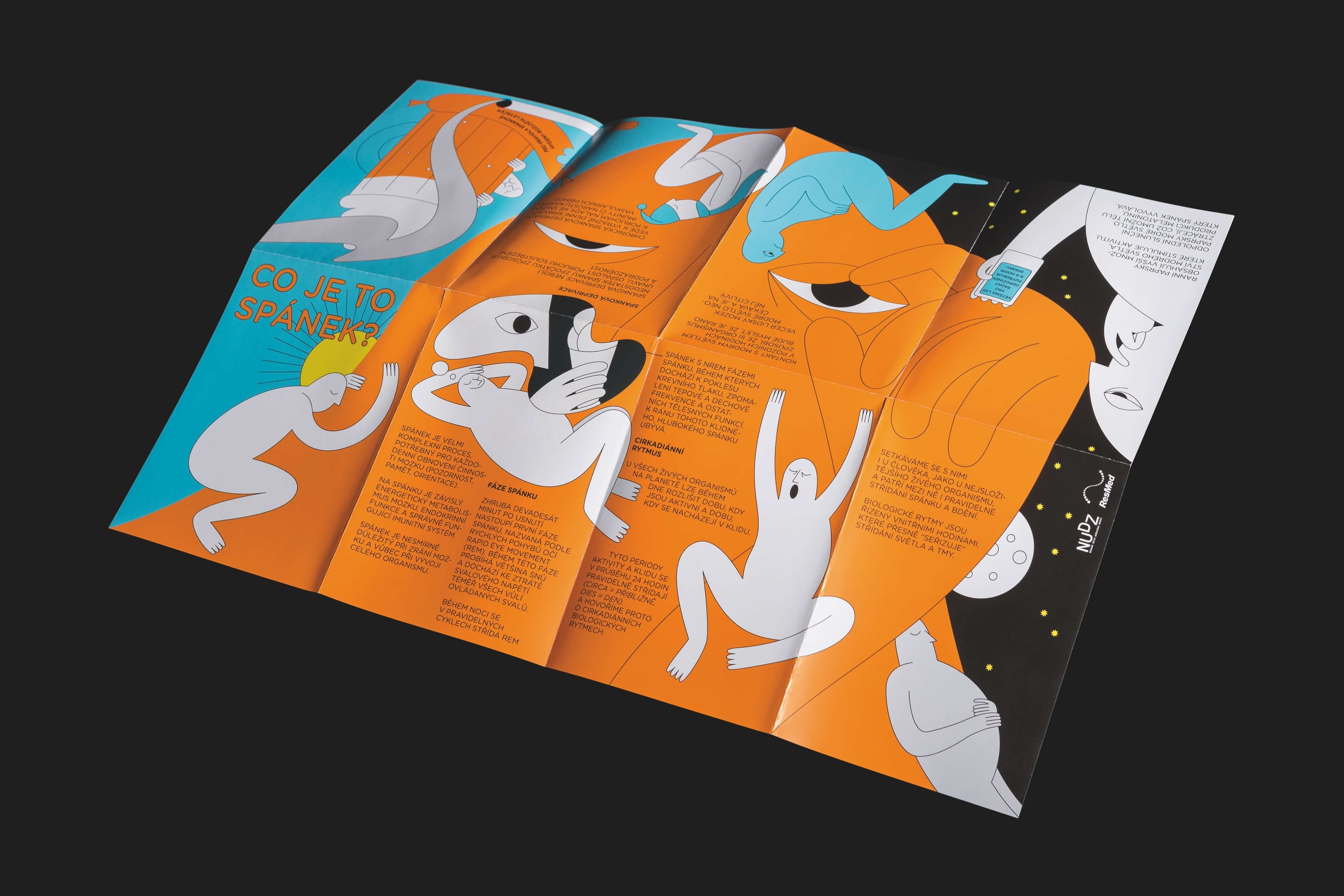 print materials about healthy sleep