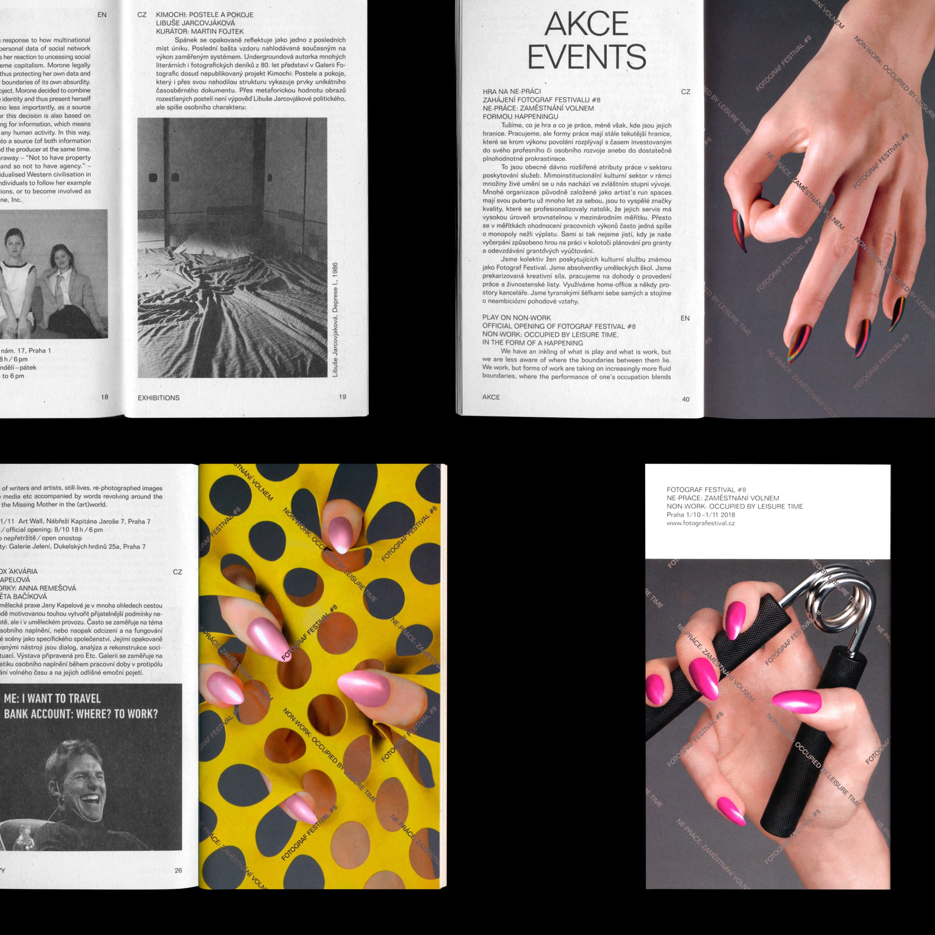 visual identity for Fotograf Festival 2018