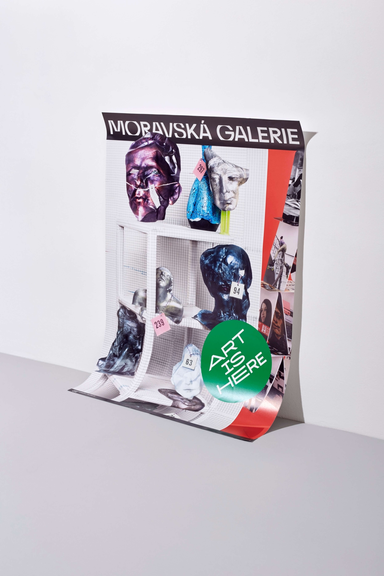 visual identity for the Moravian Gallery in Brno