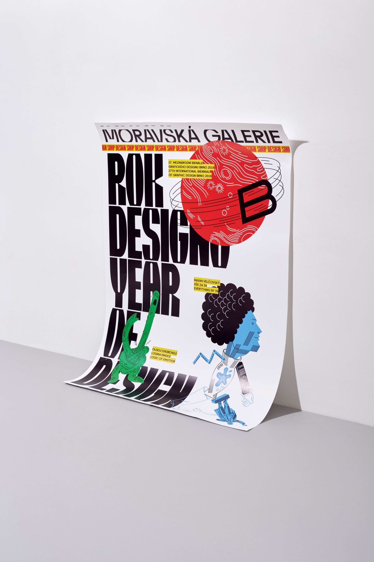 visual identity for the Moravian Gallery in Brno