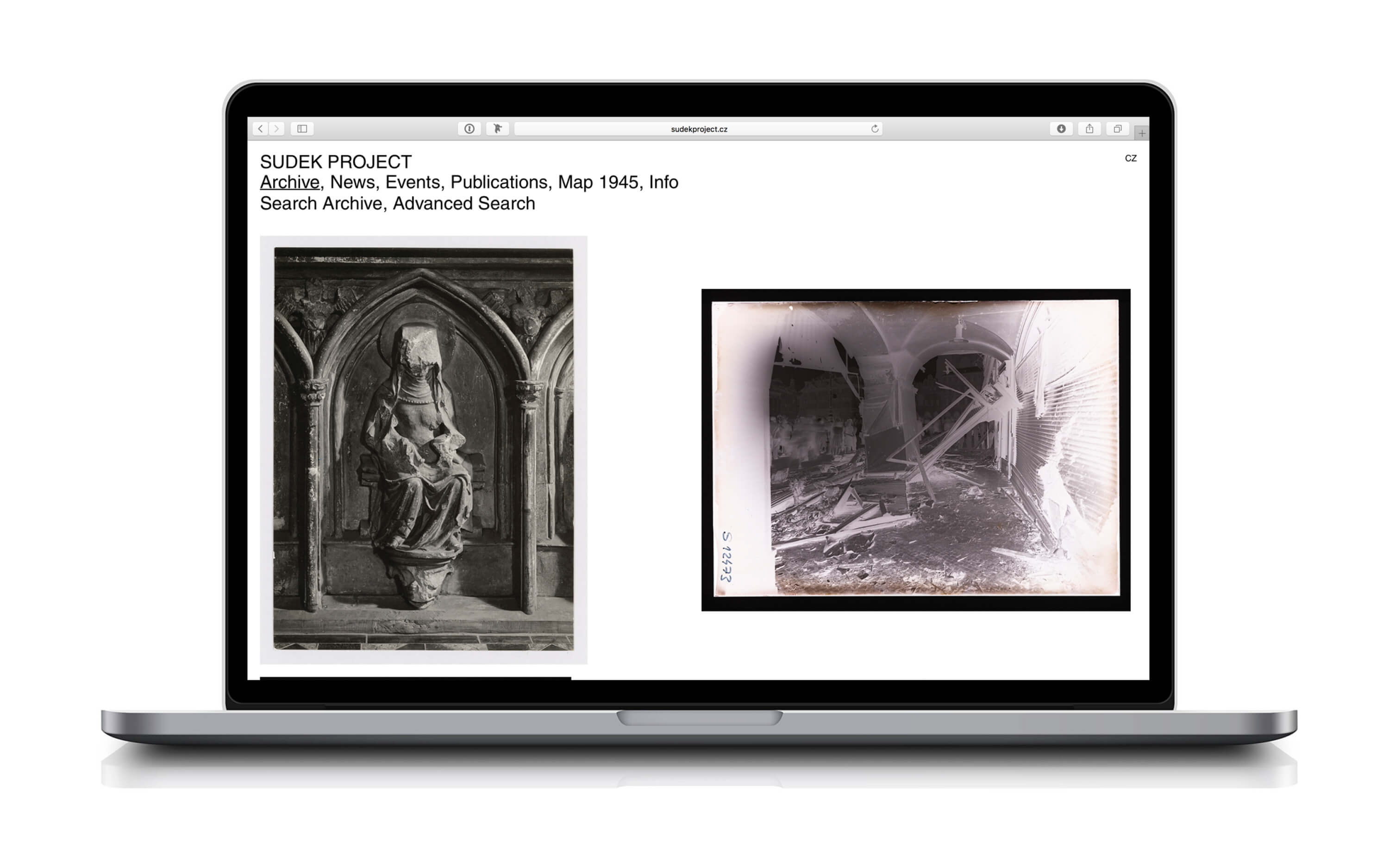 visual identity for Sudek Project (Institute of Art History of the Czech Academy of Sciences)