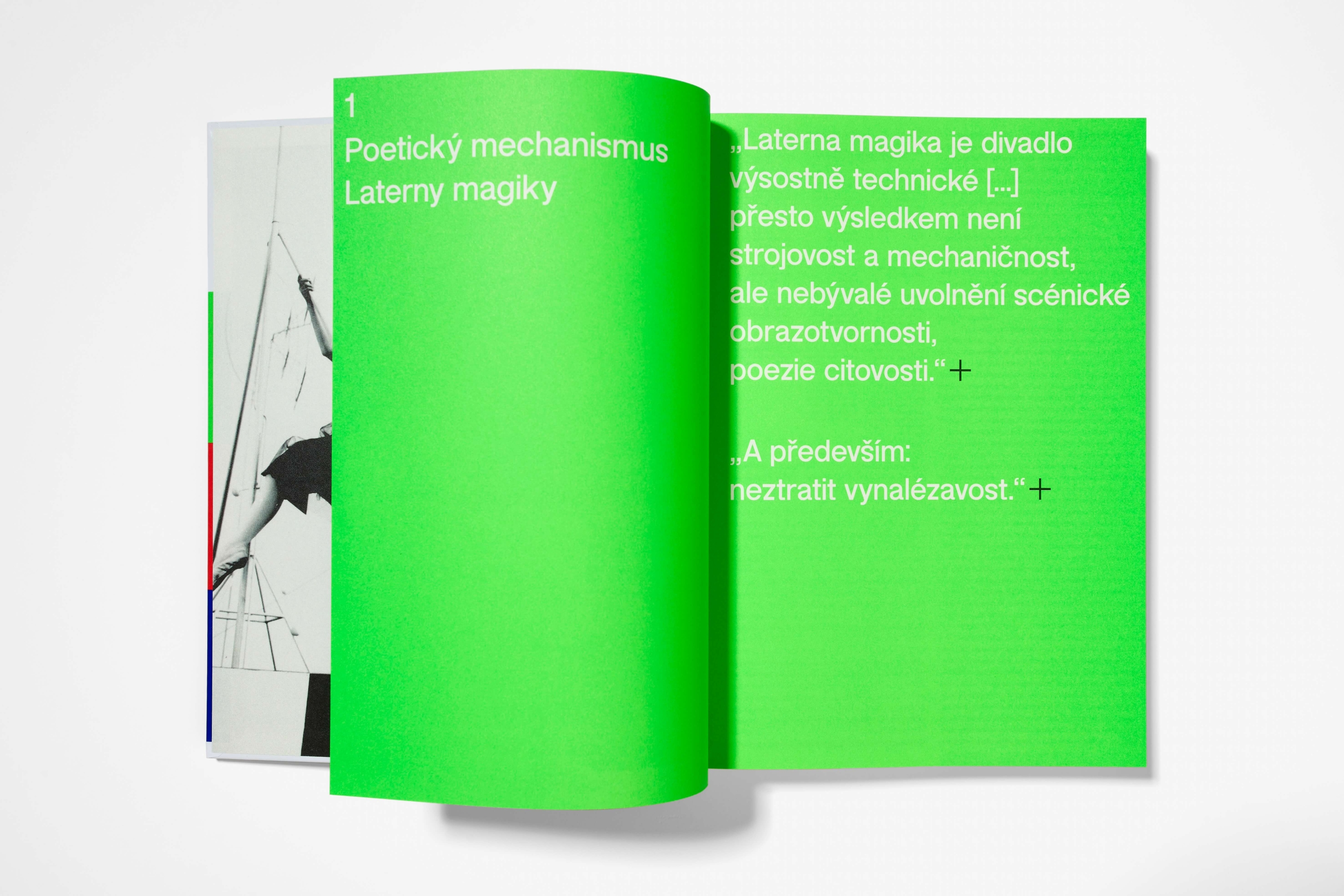 visual concept and graphic design for the book The Dictator of Time (Kateřina Svatoňová, Lucie Česálková, Národní filmový archiv, FF UK)