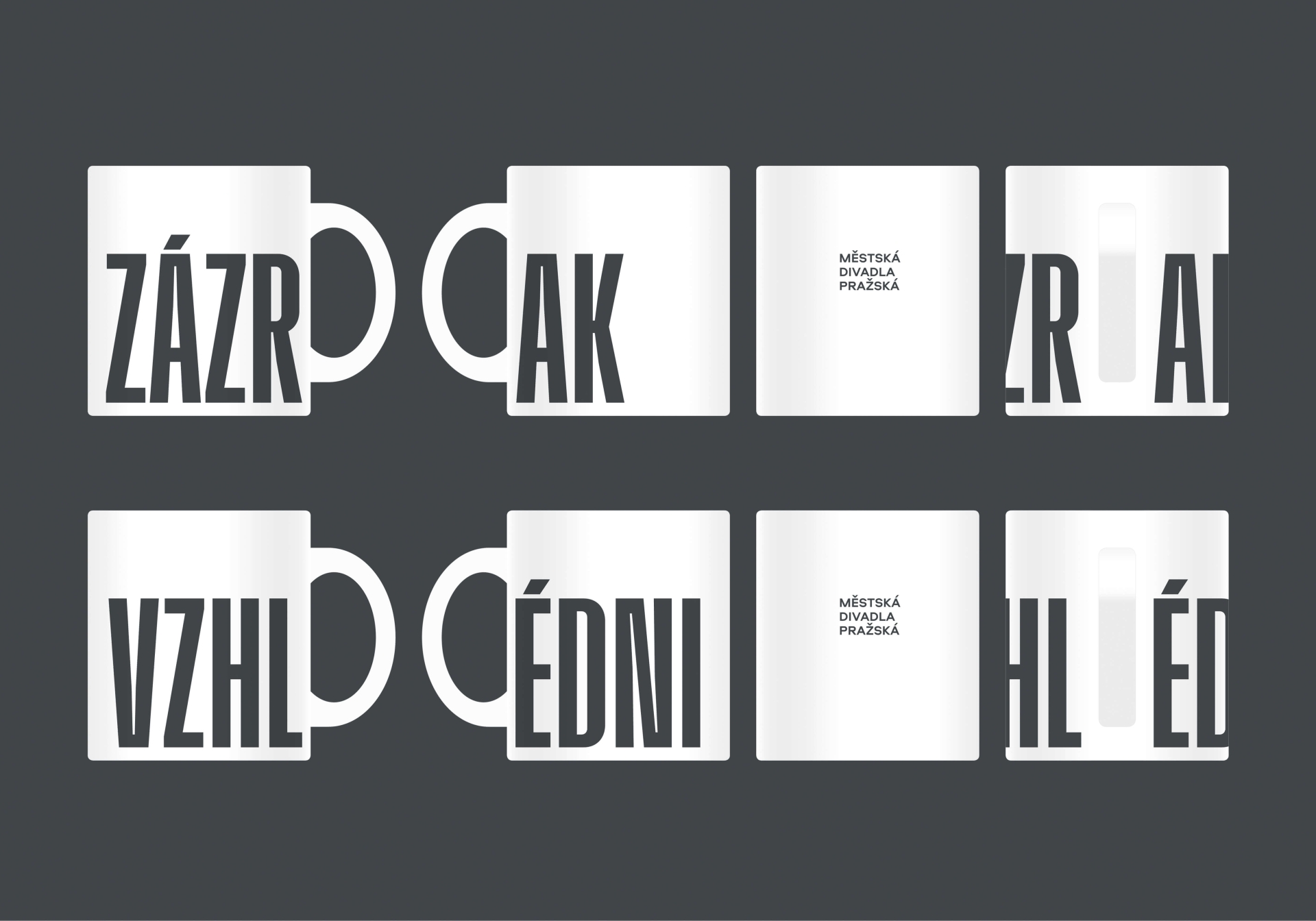 visual identity for Prague City Theaters