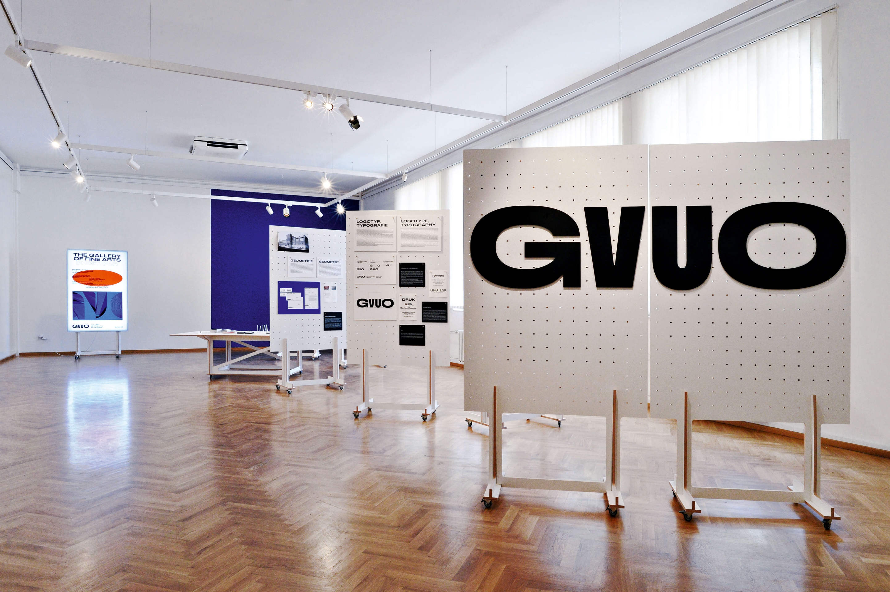 visual identity for Gallery of Fine Arts in Ostrava