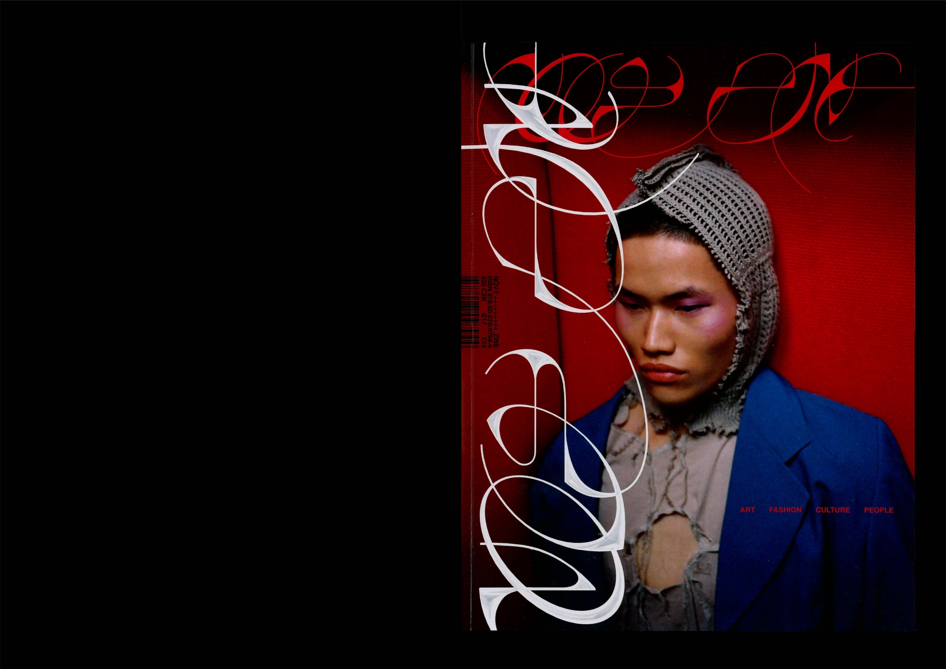 visual identity for NOVY ZINE magazine